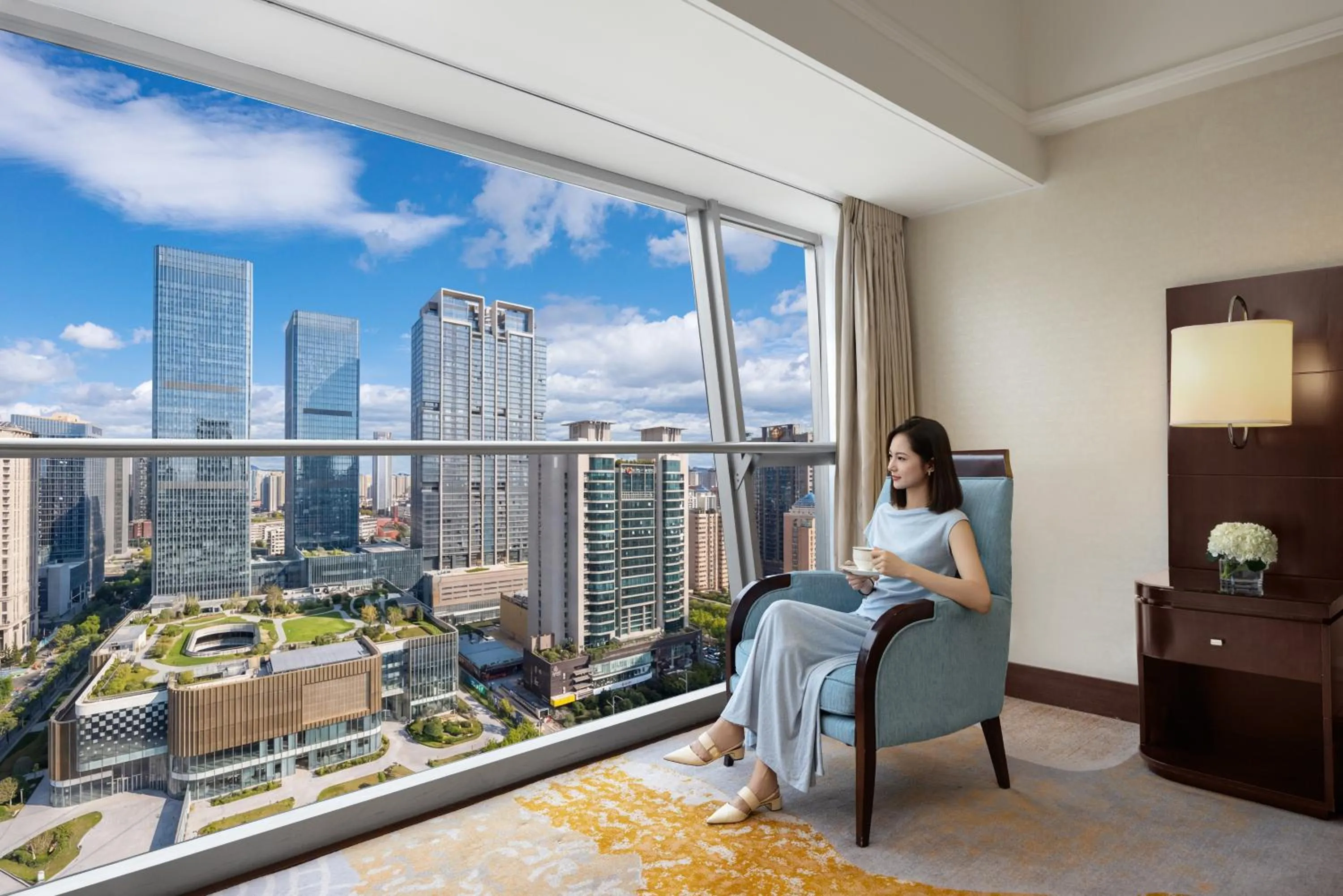 City view in Shangri-La Xian