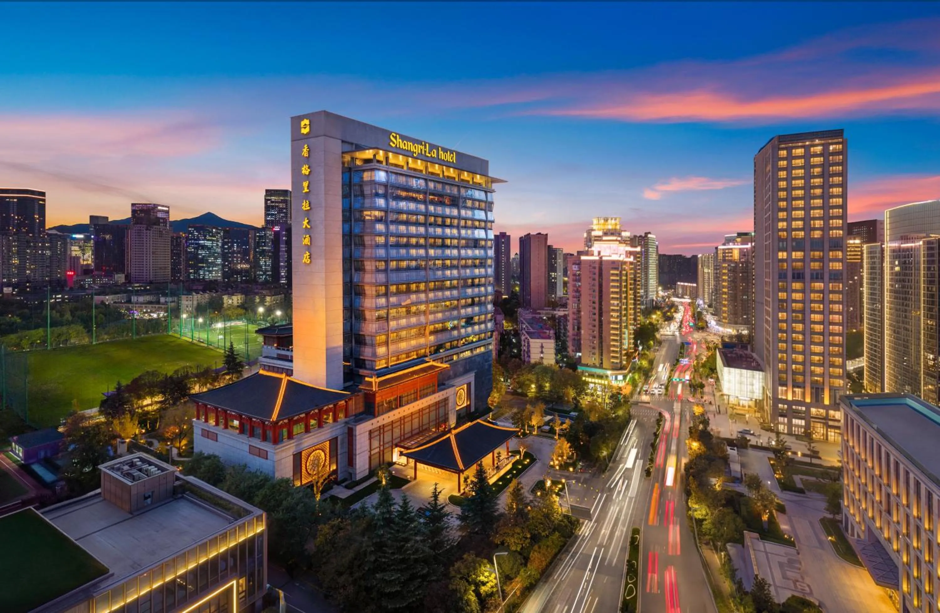 Property building in Shangri-La Xian