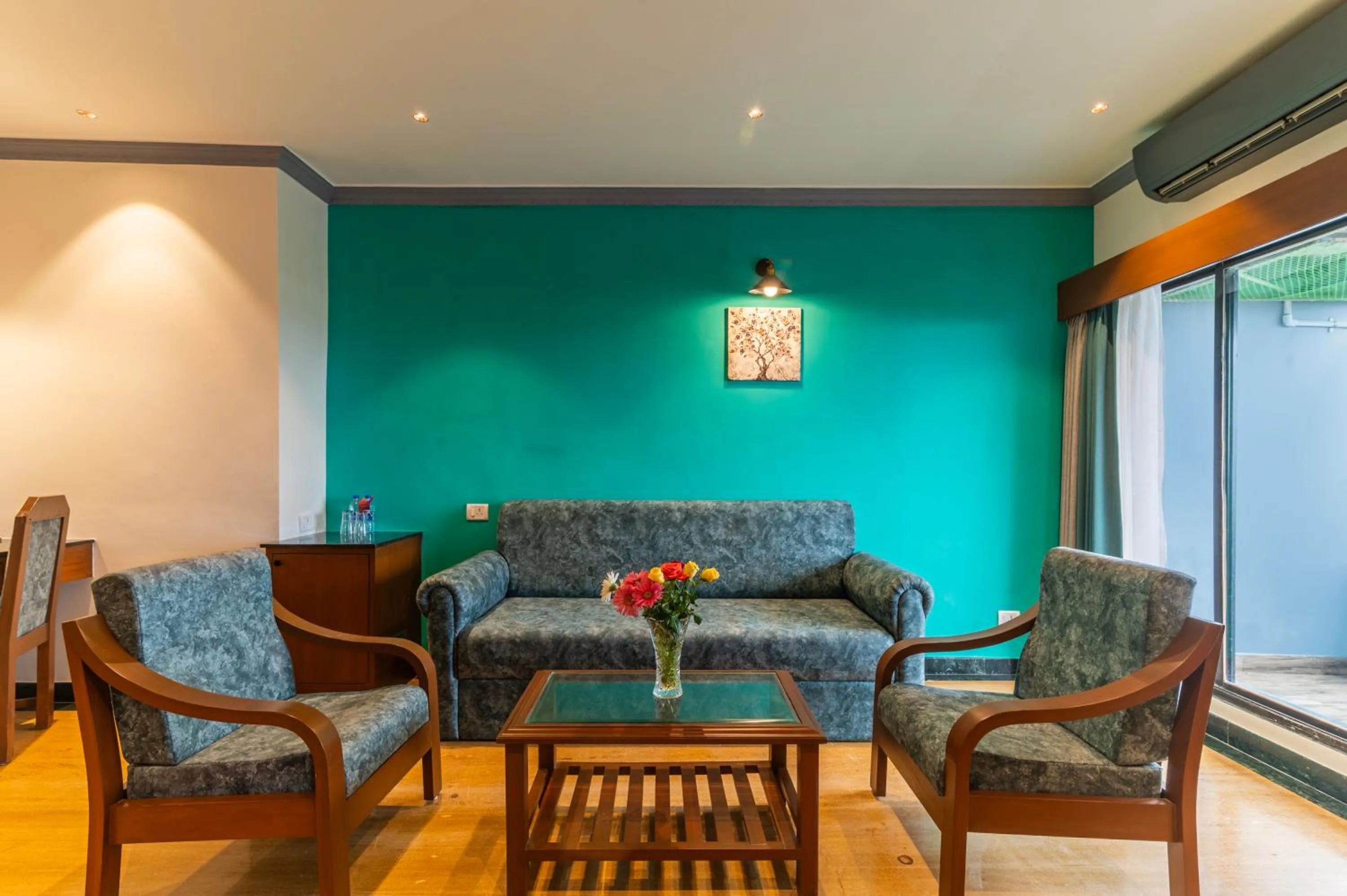 Seating area in Sterling Karwar