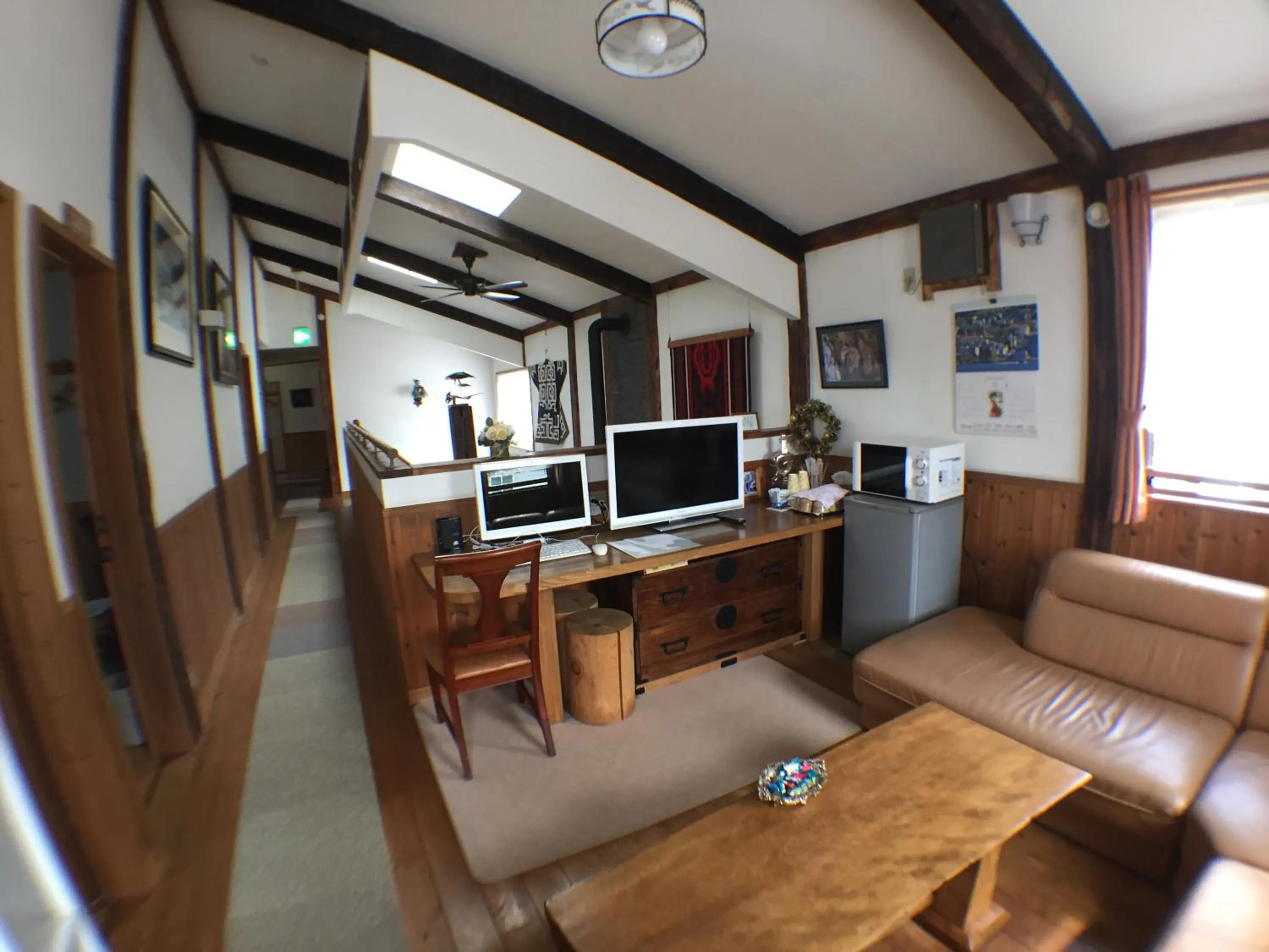 Communal lounge/ TV room in Pension Jokura