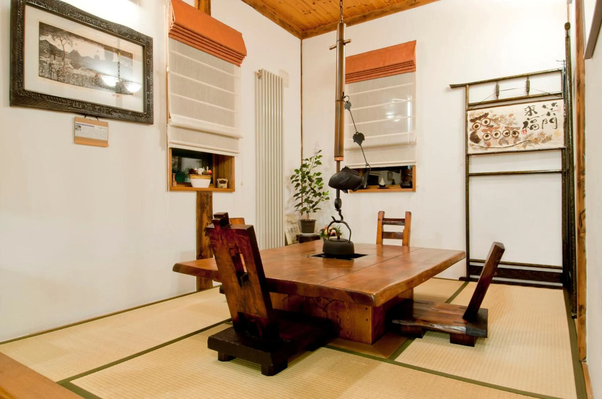 Dining area in Pension Jokura