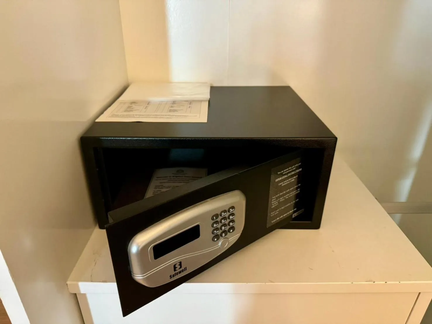 safe in Brighton Hotel Bangkok