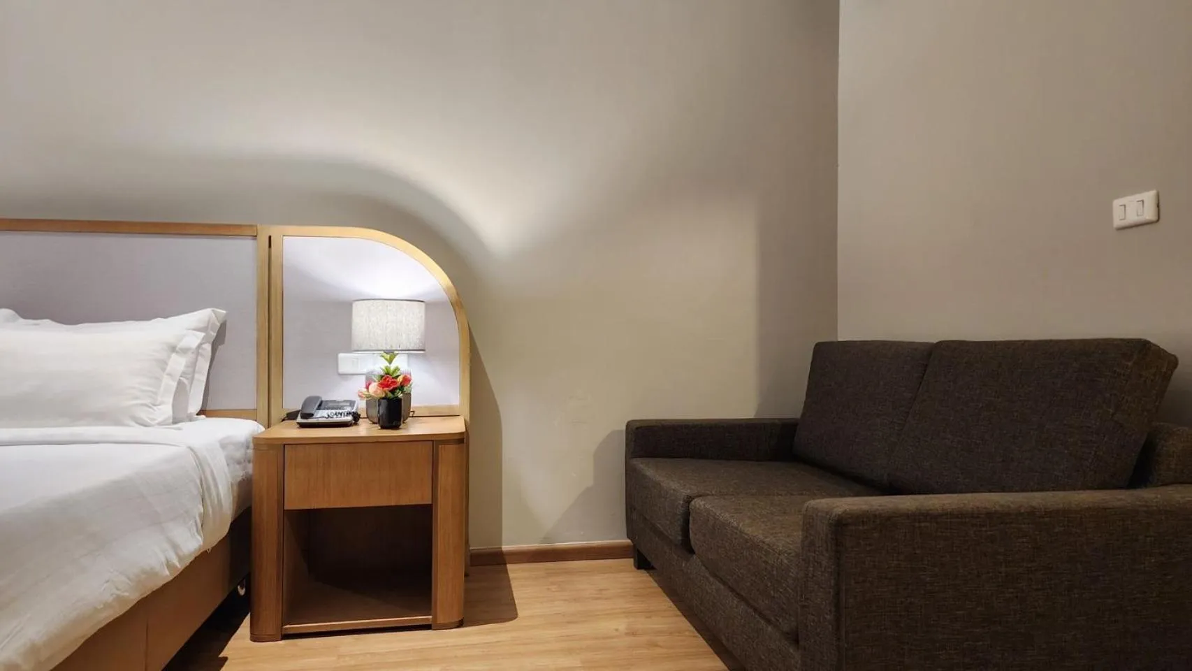 Bed in Brighton Hotel Bangkok