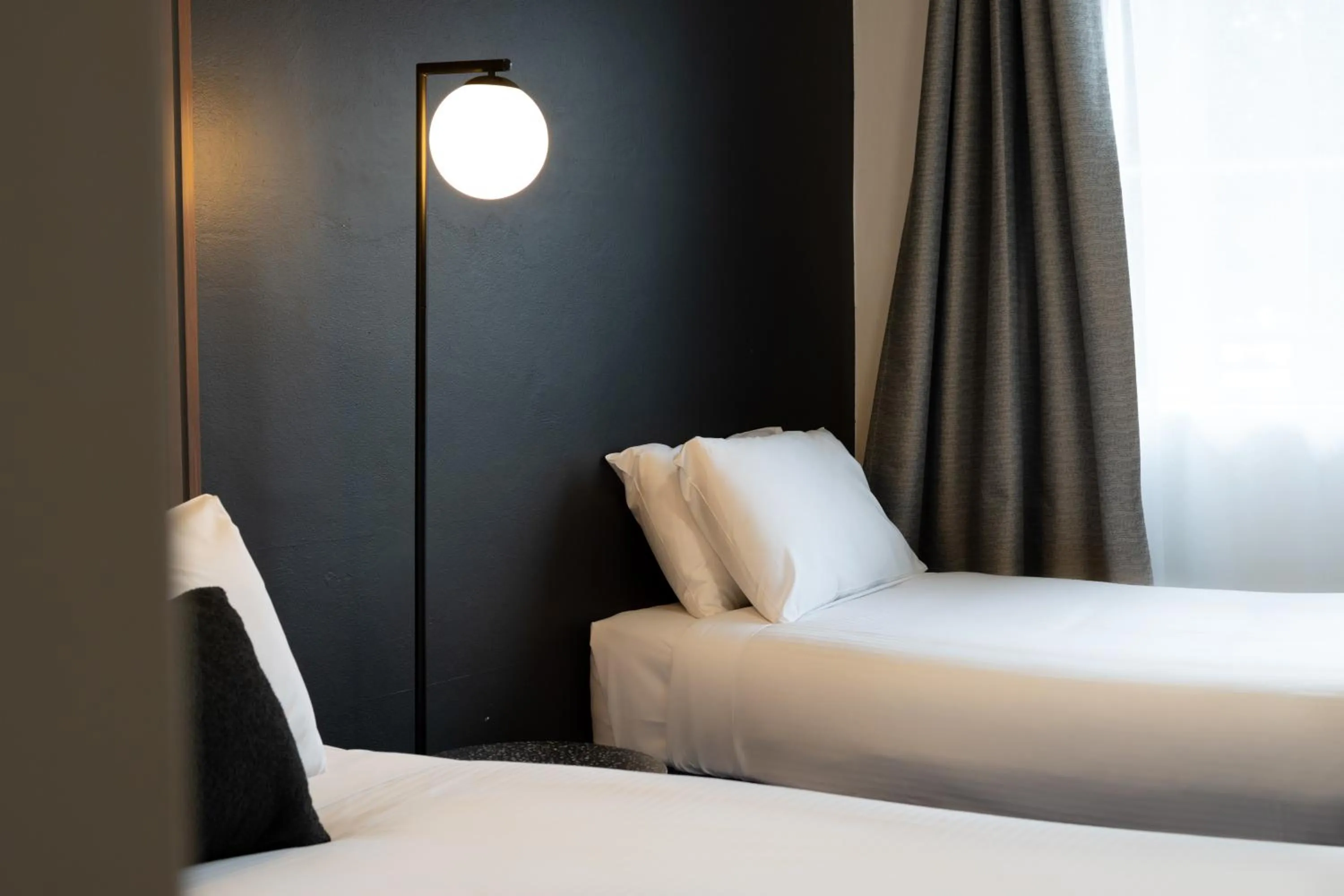 Bed in Motel Echo Point