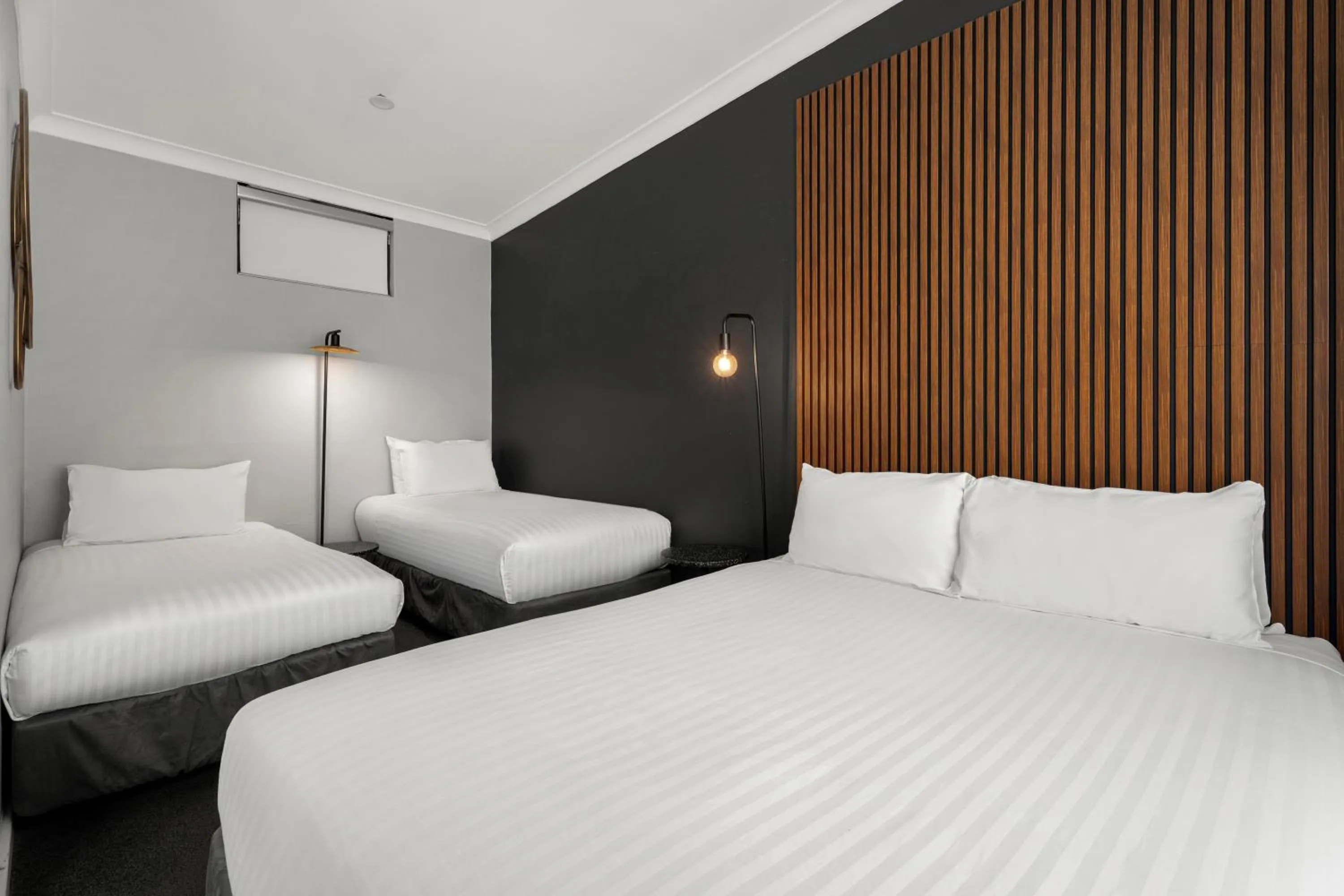 Bed in Motel Echo Point