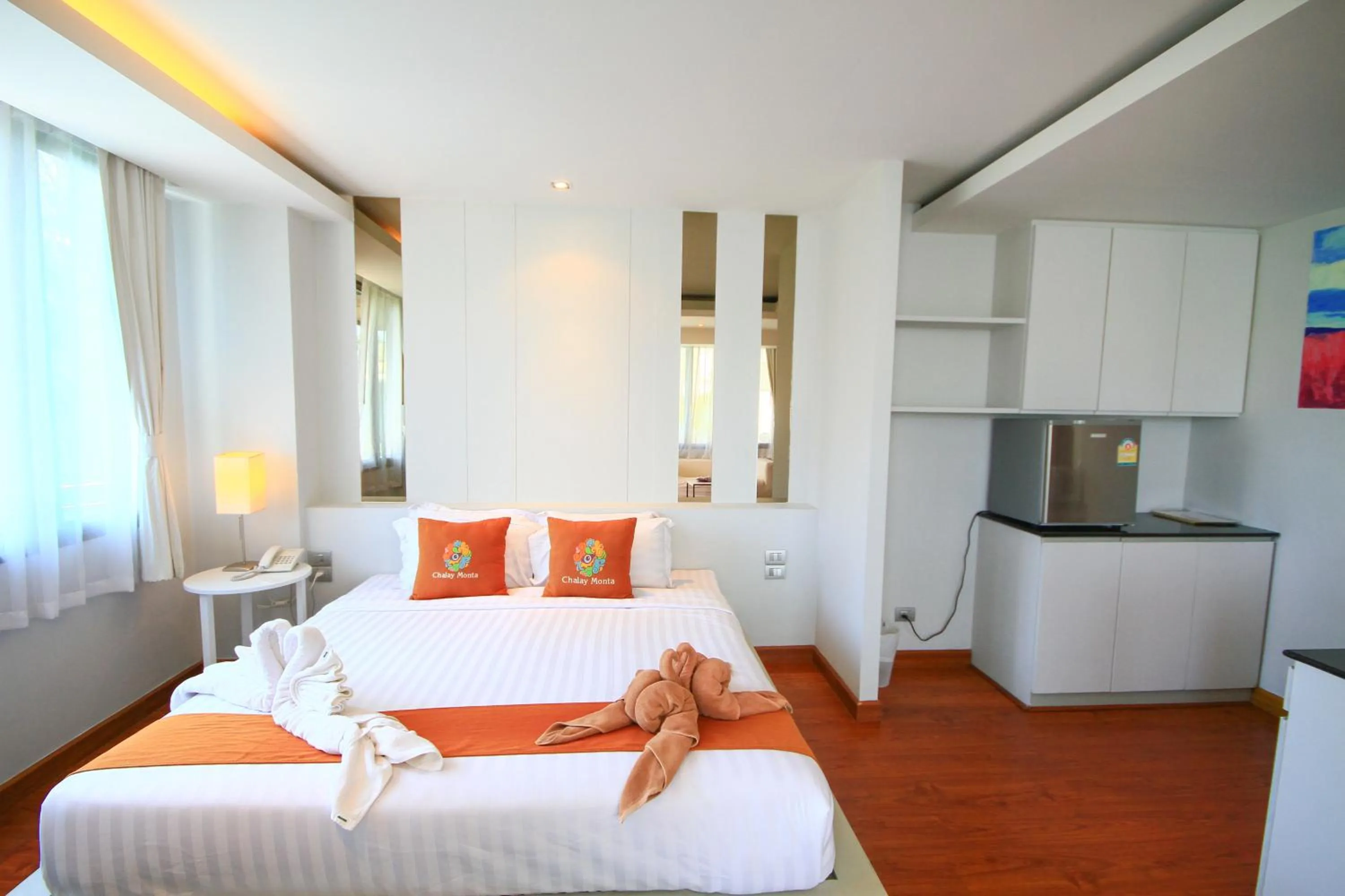 Coffee/tea facilities, Bed in Chalay Monta