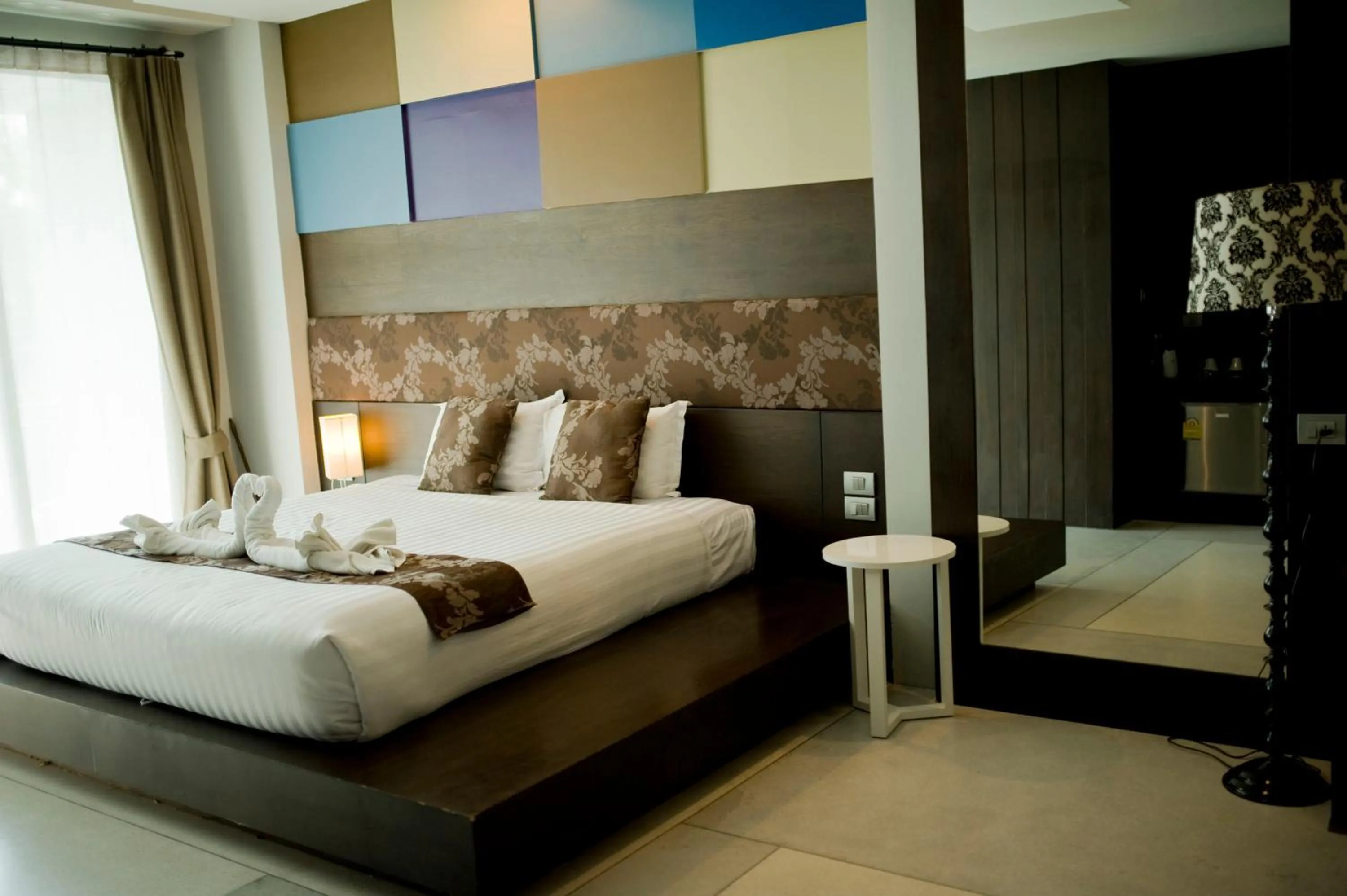 Decorative detail, Bed in Chalay Monta