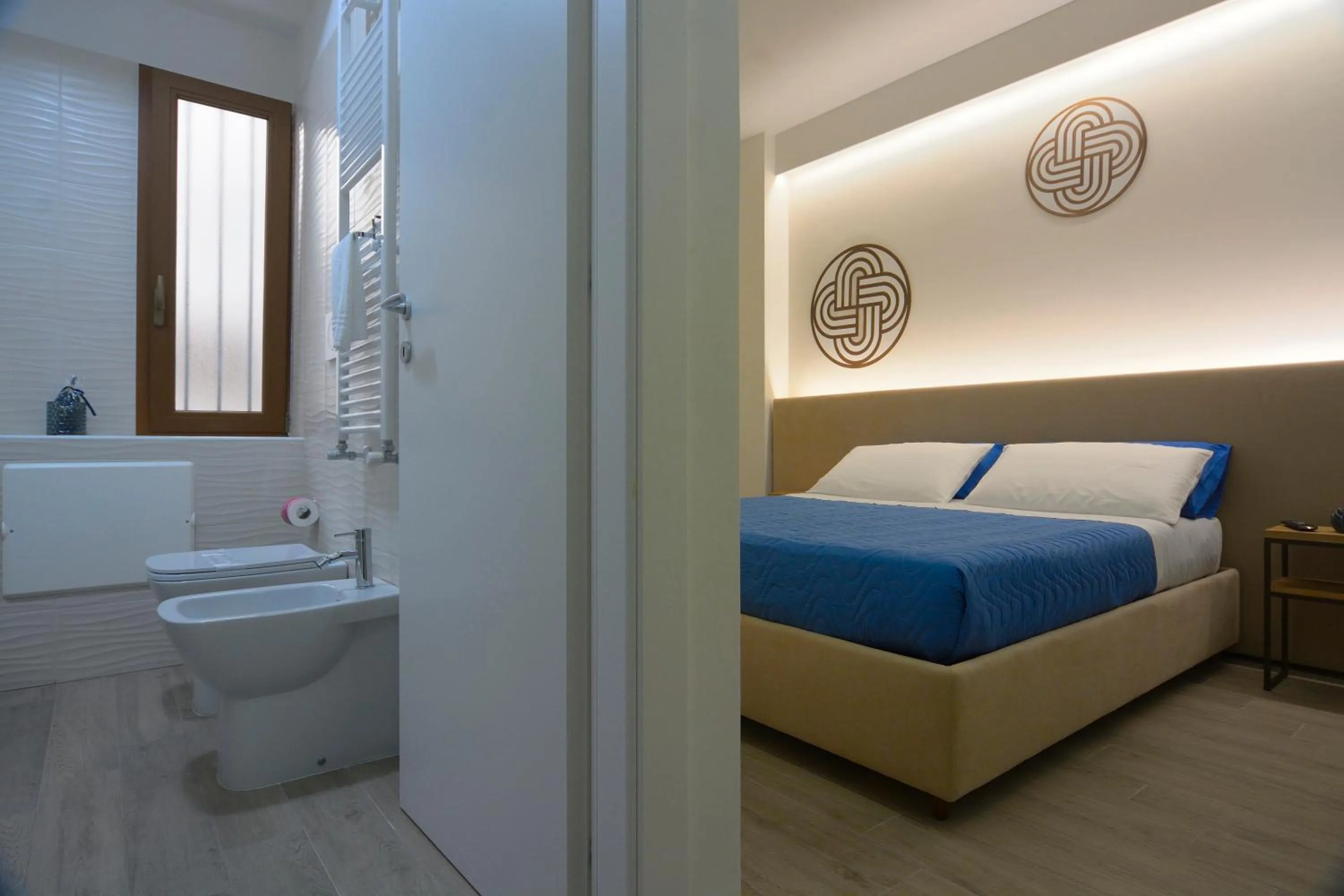 Bathroom, Bed in Il Rifugio Dei Templari