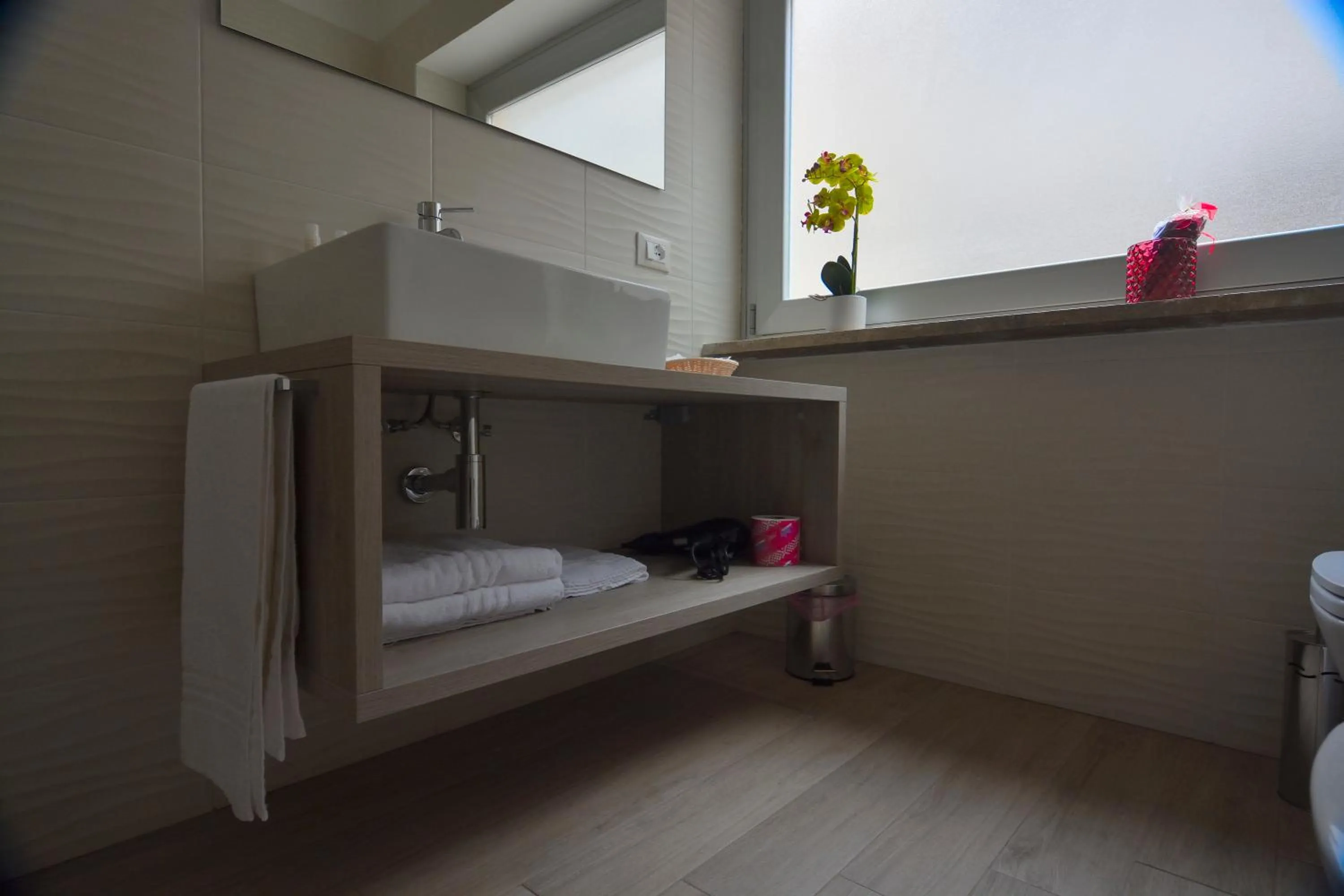 Bathroom, Bed in Il Rifugio Dei Templari