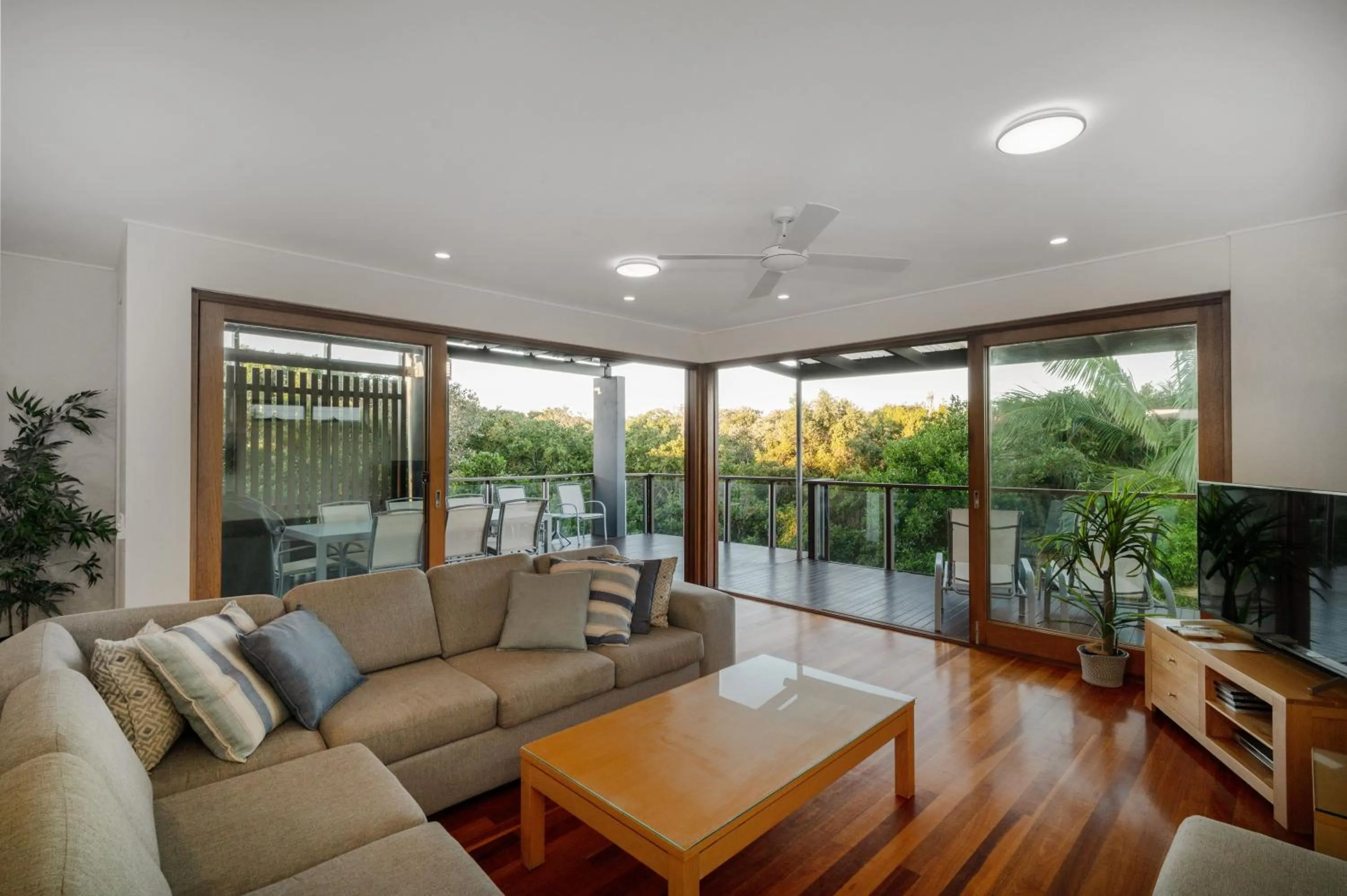 Patio in The Sebel Twin Waters