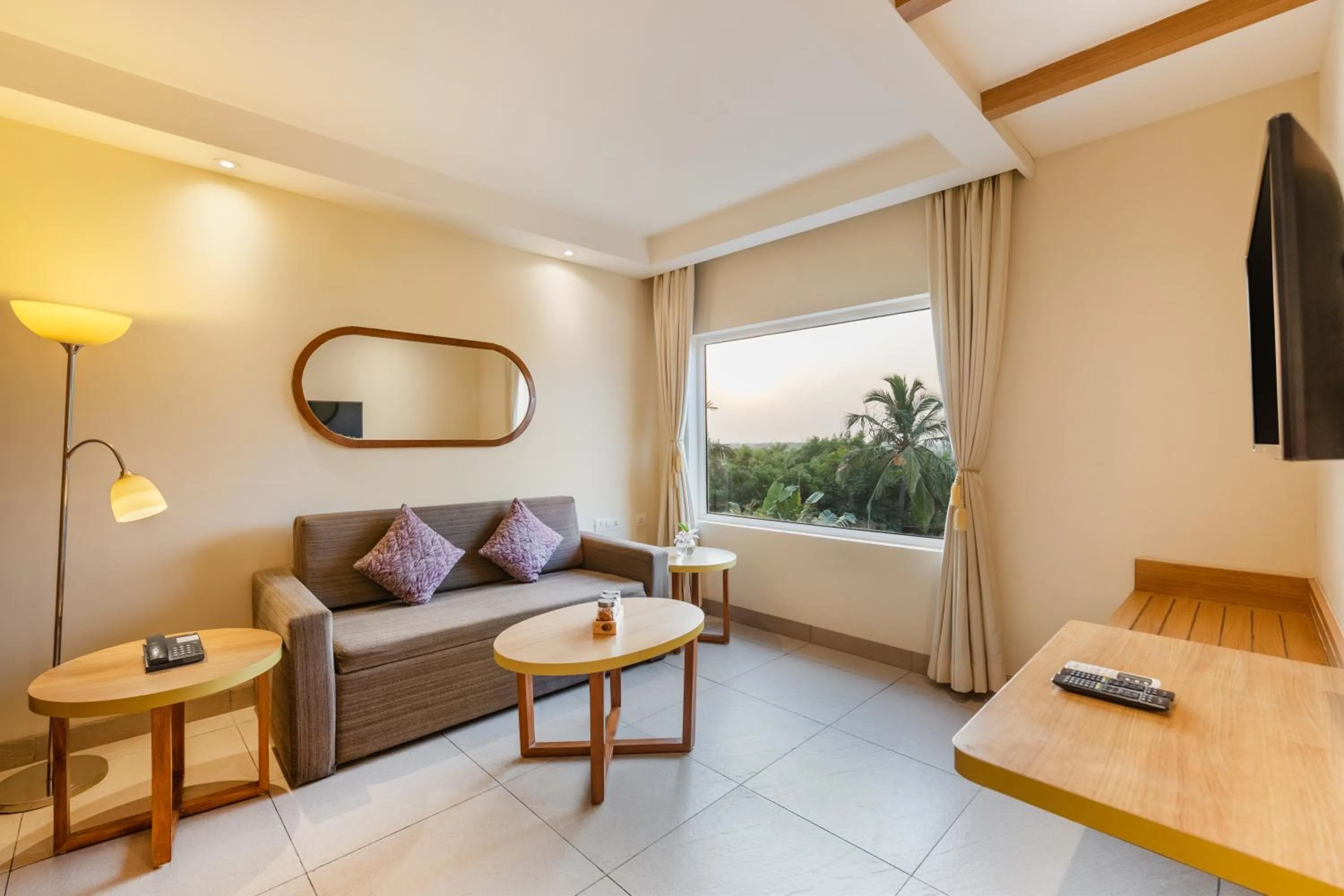 Living room in Sterling Puri