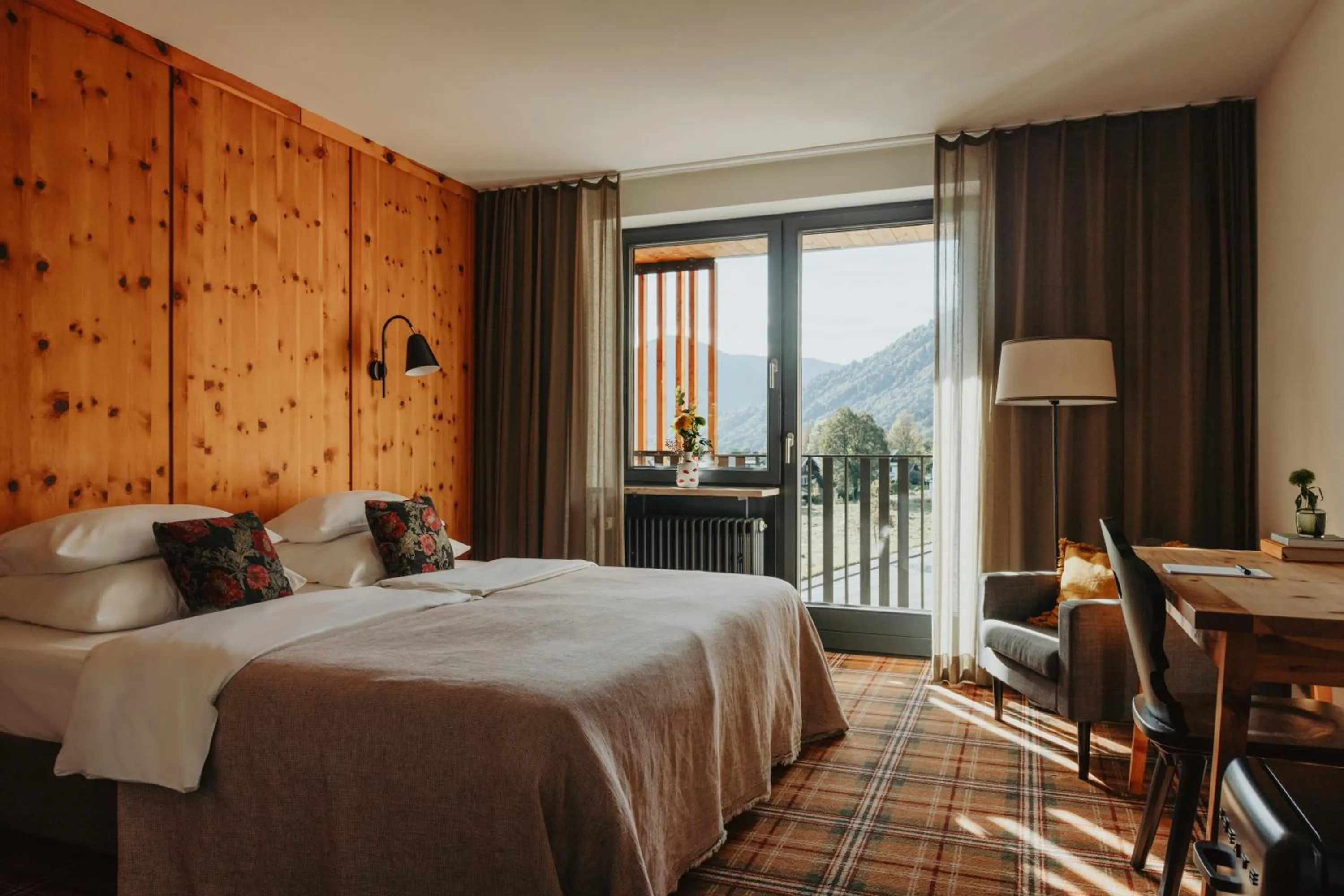 Bed in Hotel Bussi Baby