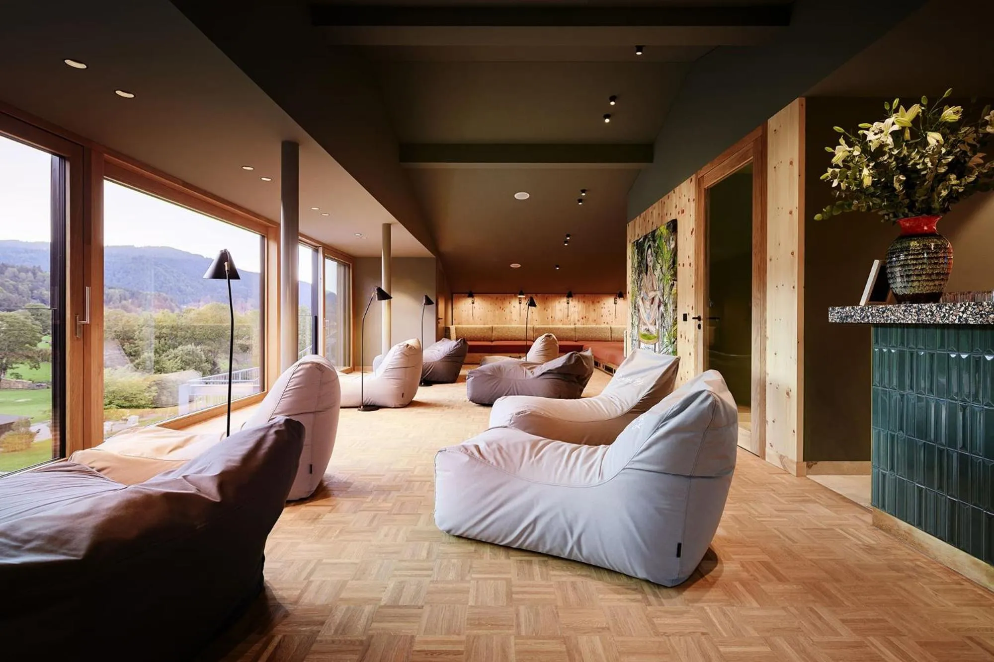 View (from property/room), Bed in Hotel Bussi Baby