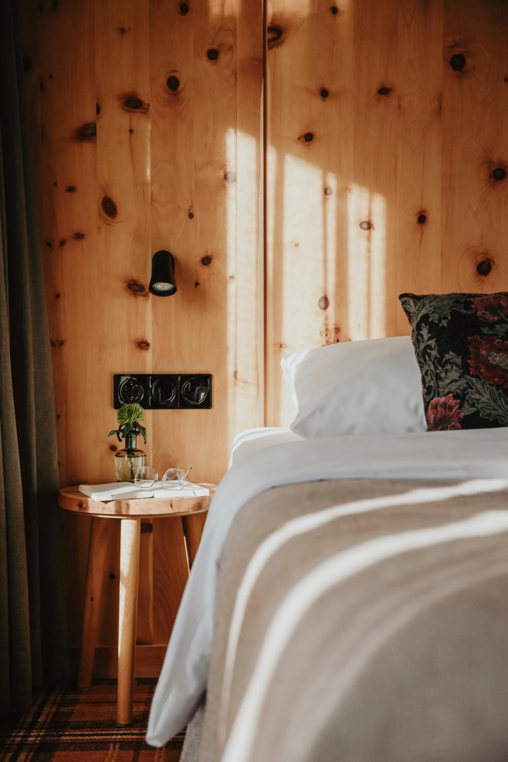 Bed in Hotel Bussi Baby