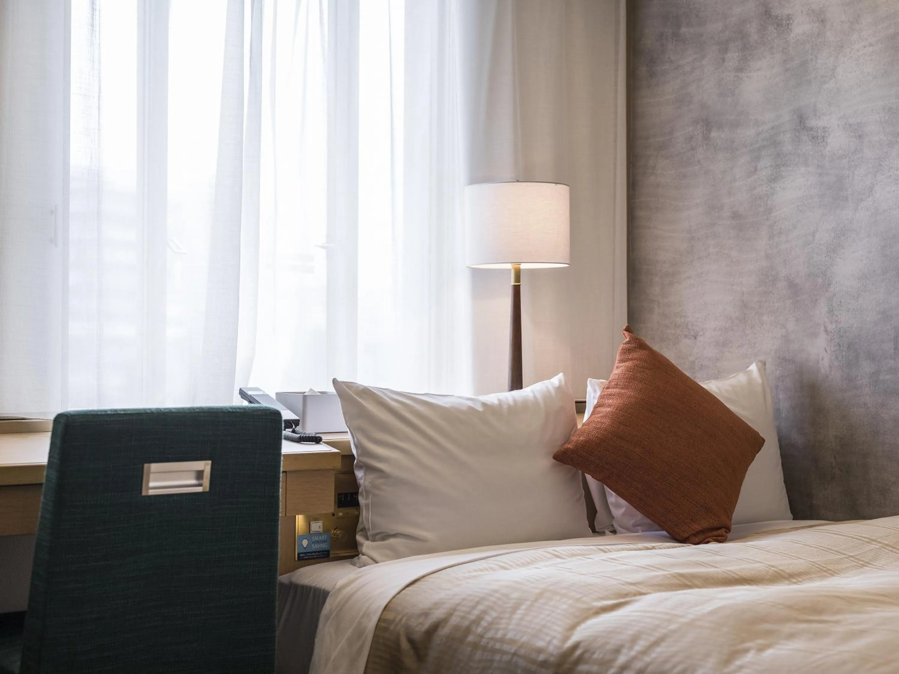 Photo of the whole room, Bed in Nishitetsu Inn Fukuoka
