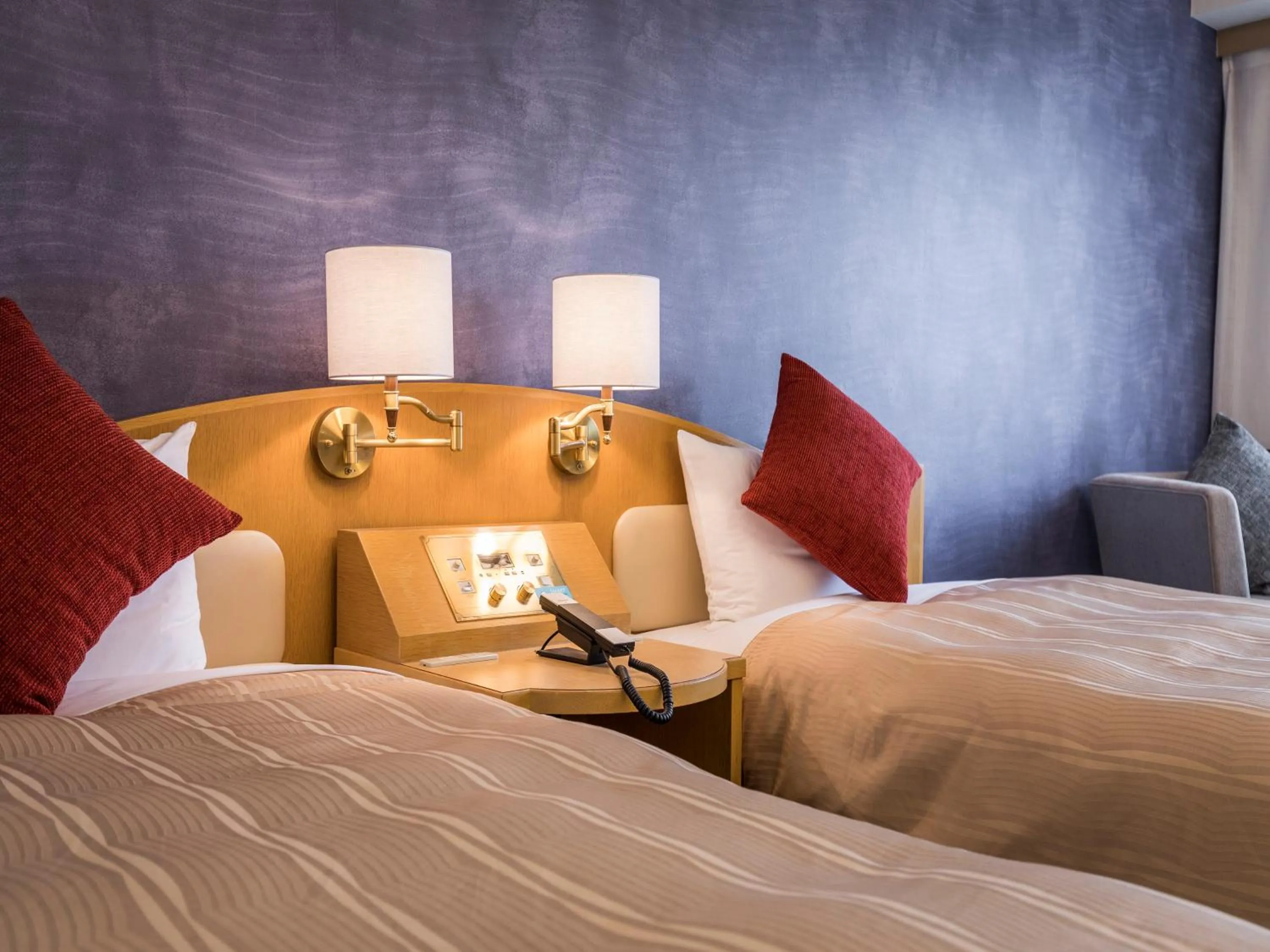 Photo of the whole room, Bed in Nishitetsu Inn Fukuoka