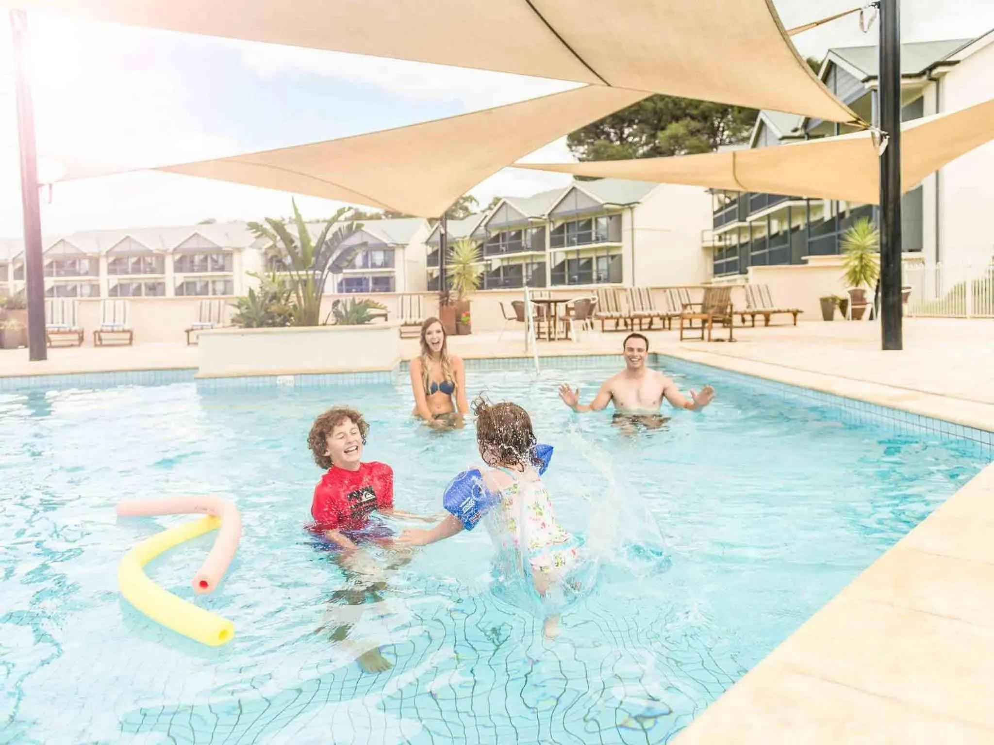 Pool view in Novotel Barossa Valley Resort