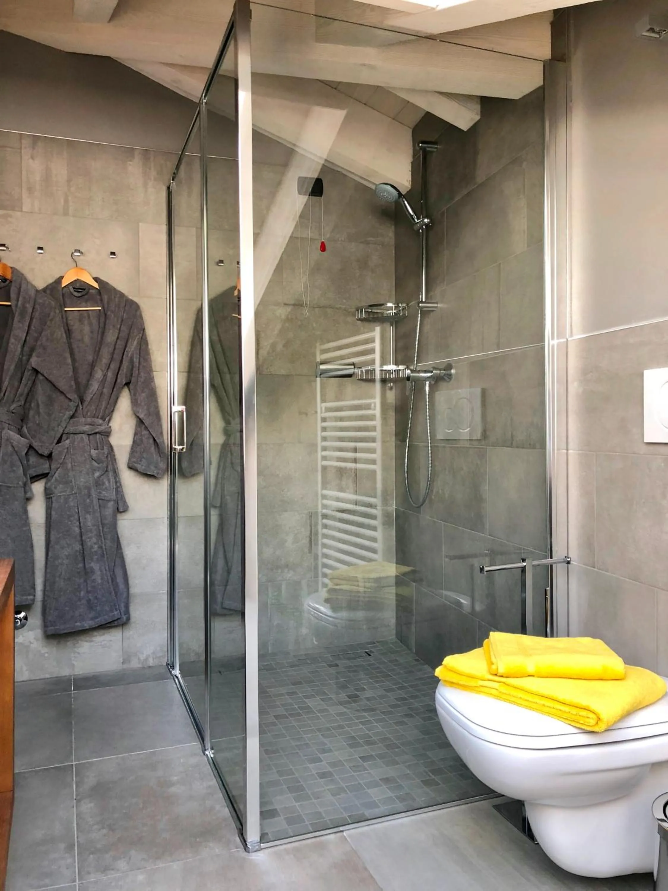 Shower in Castelli Delux