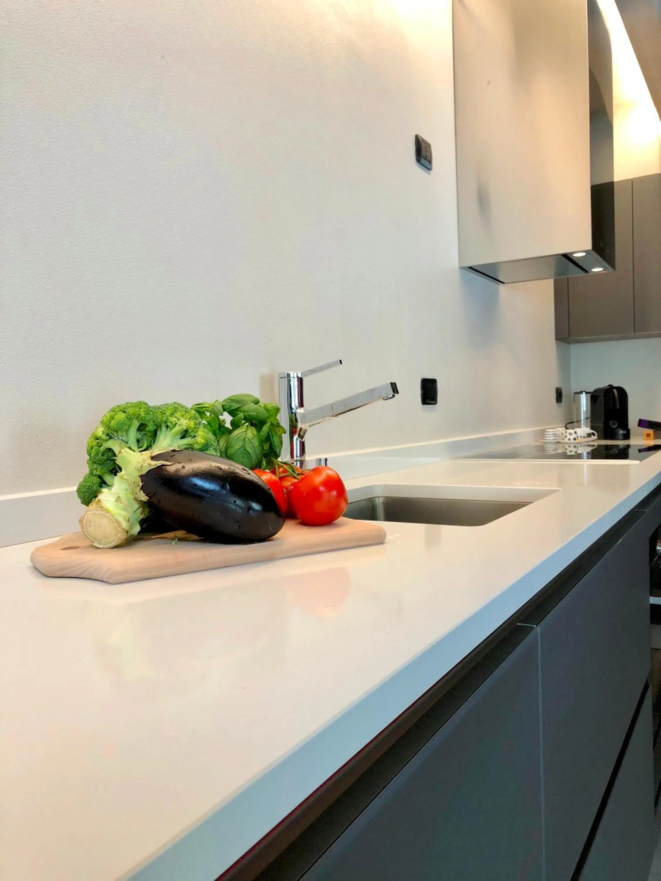 Kitchen or kitchenette in Castelli Delux