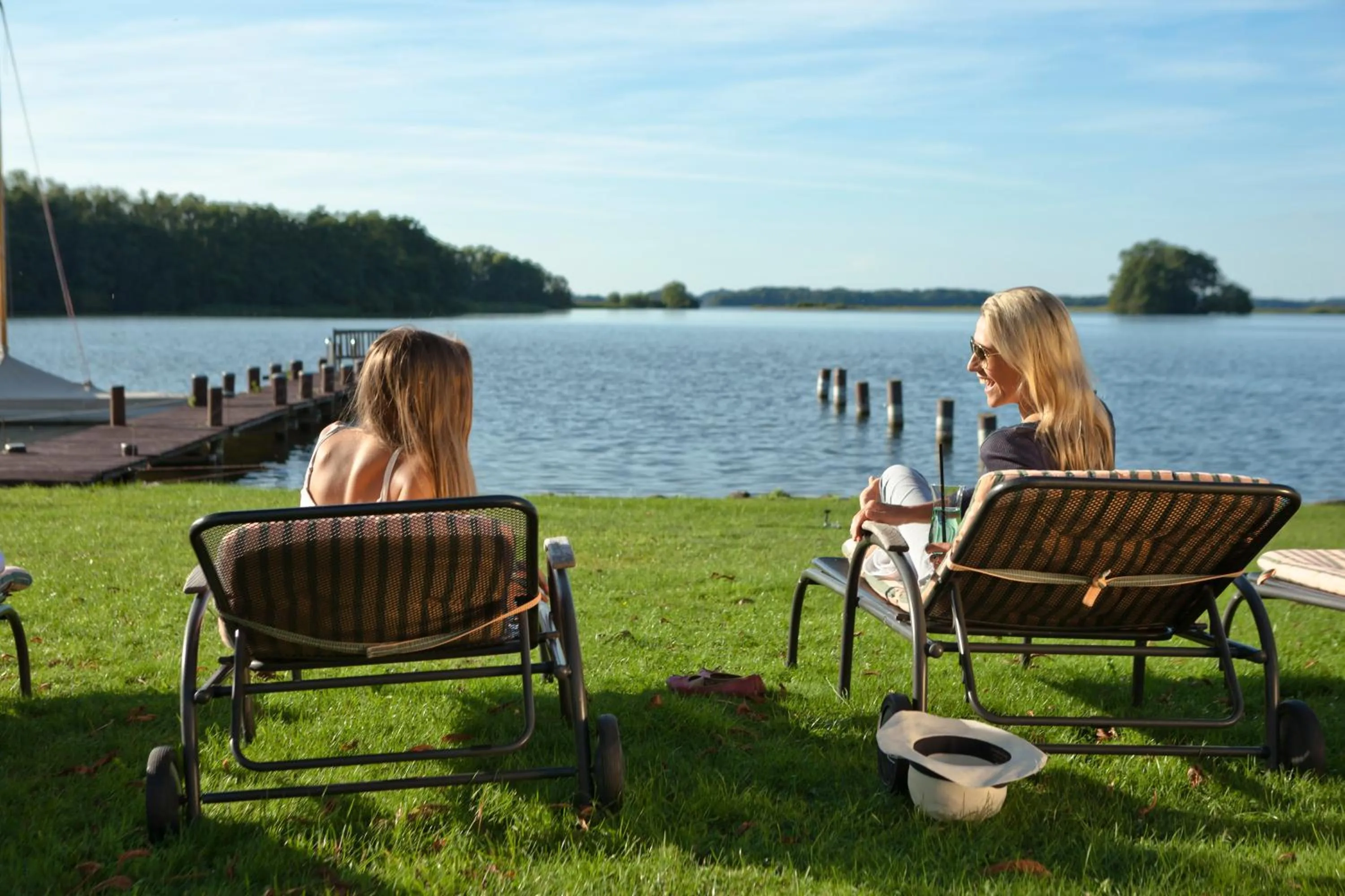 Lake view in Strauers Hotel am See