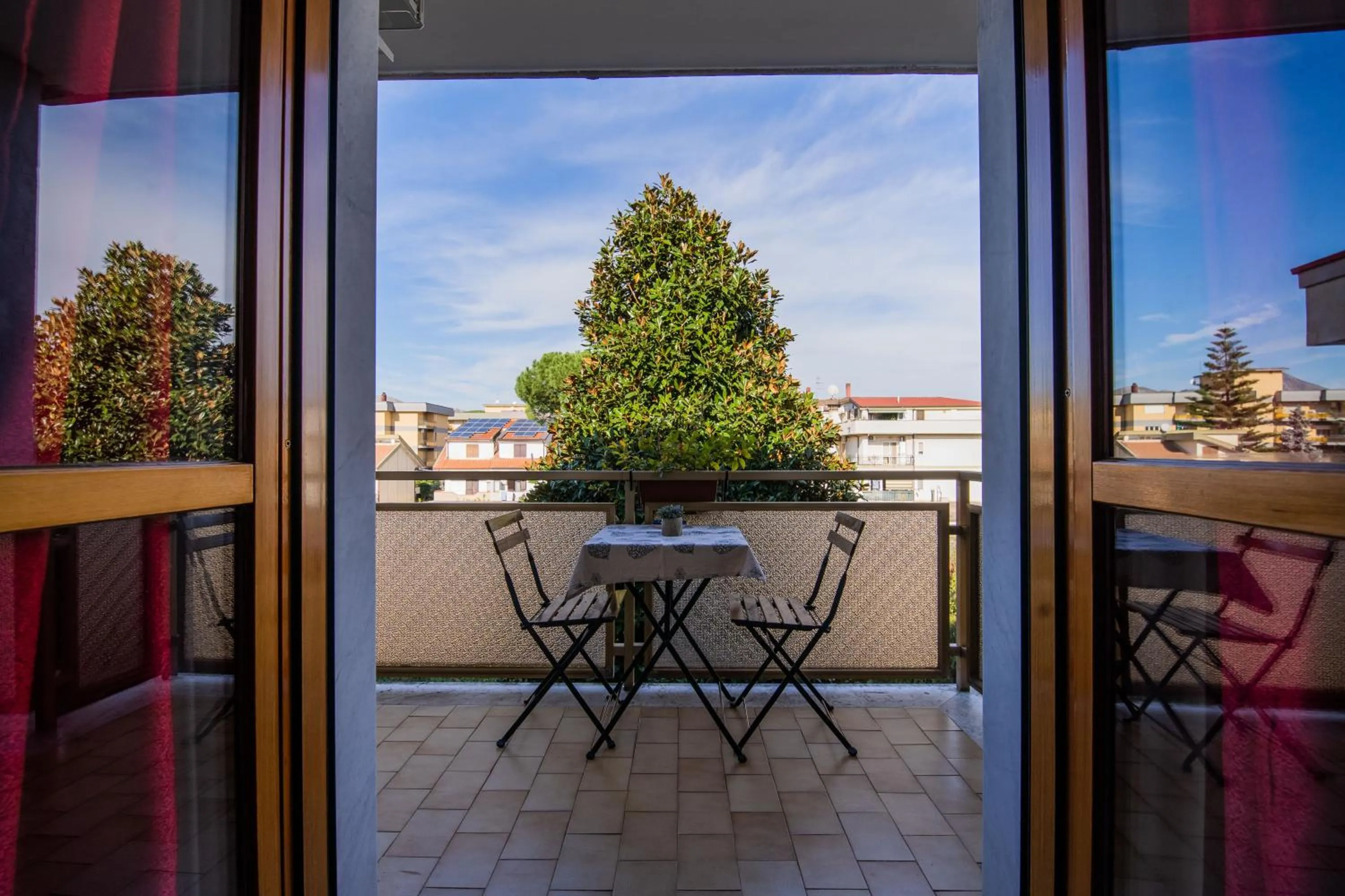 Balcony/Terrace in B&B A casa di Amici
