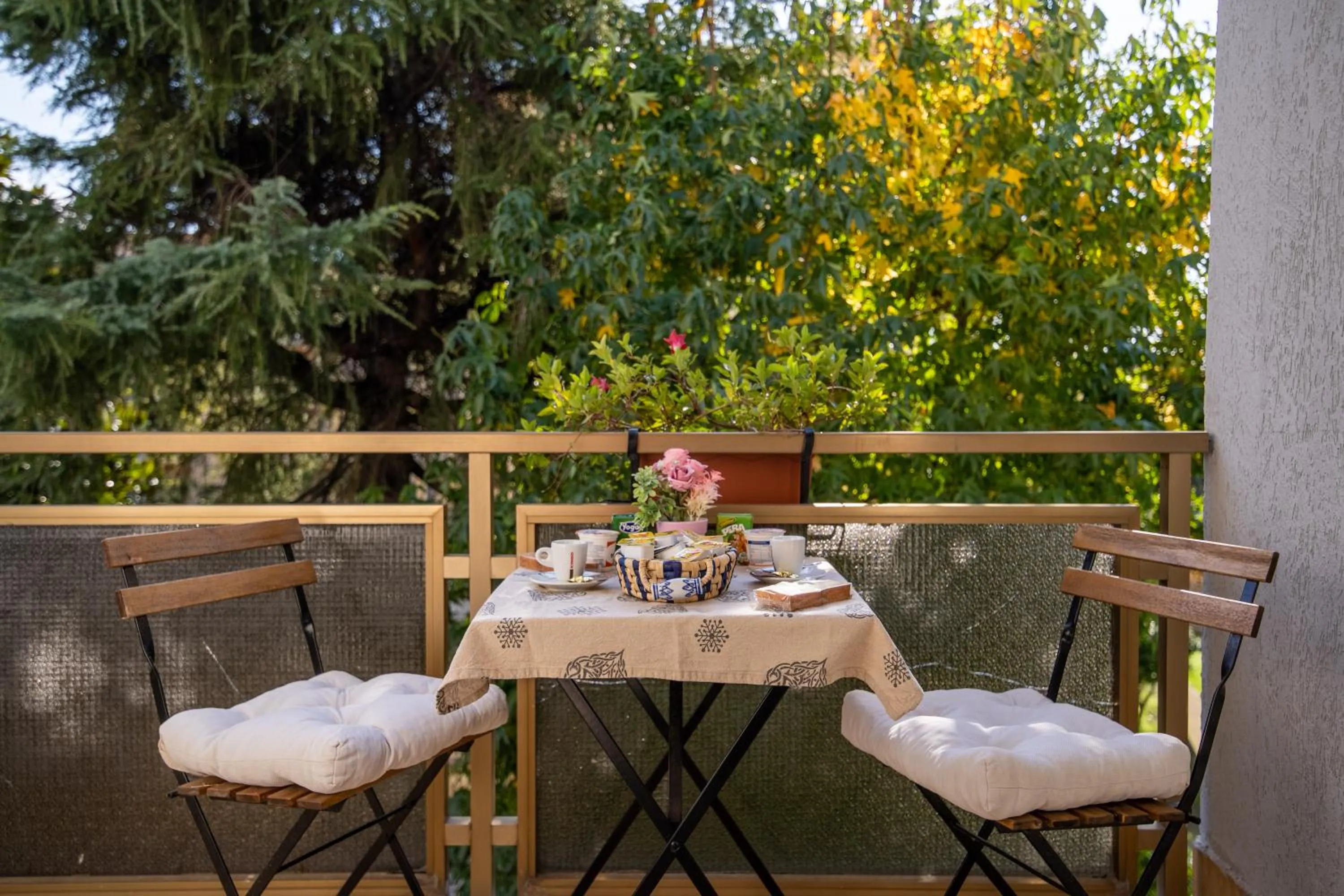 Balcony/Terrace in B&B A casa di Amici