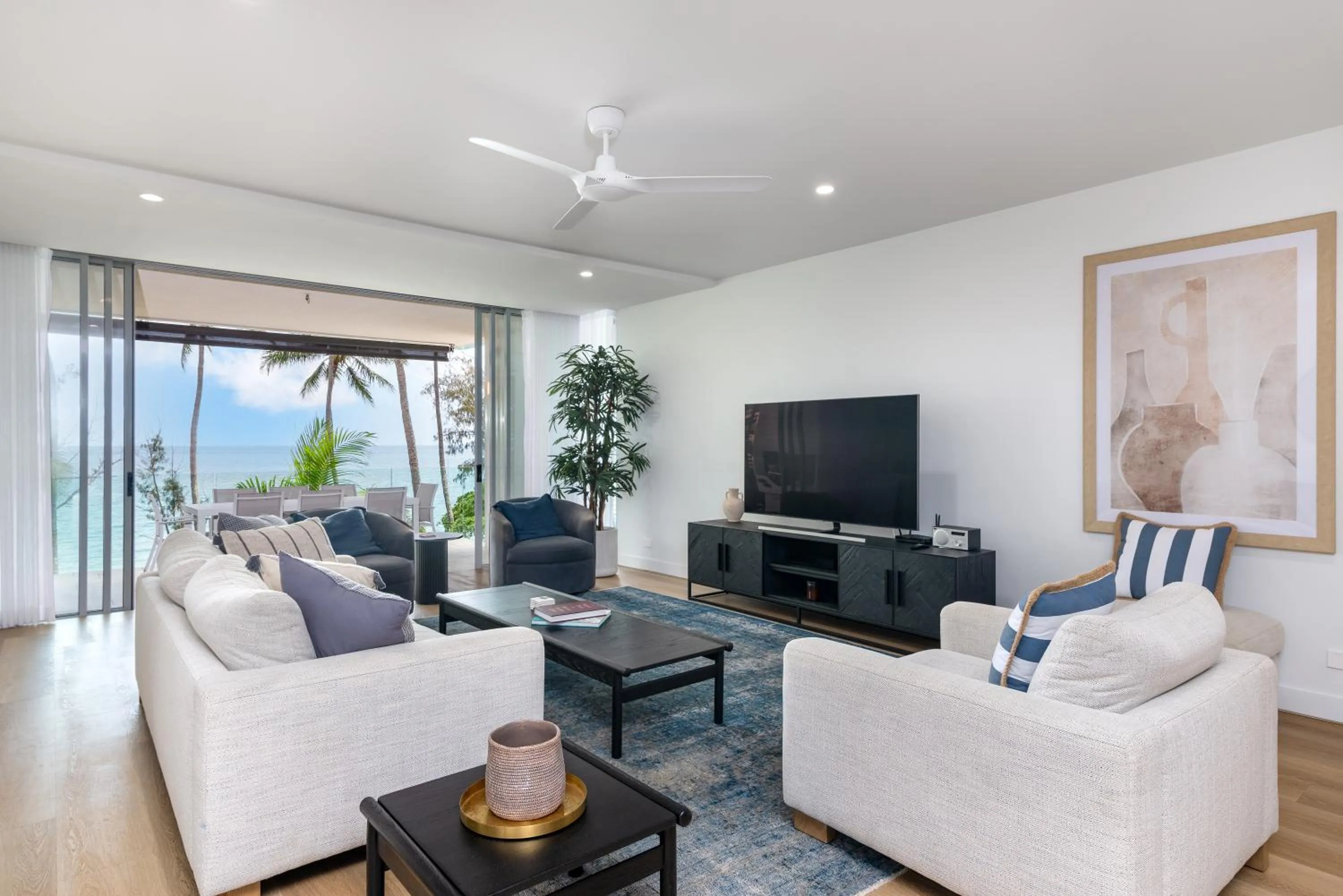 Living room in Drift Palm Cove