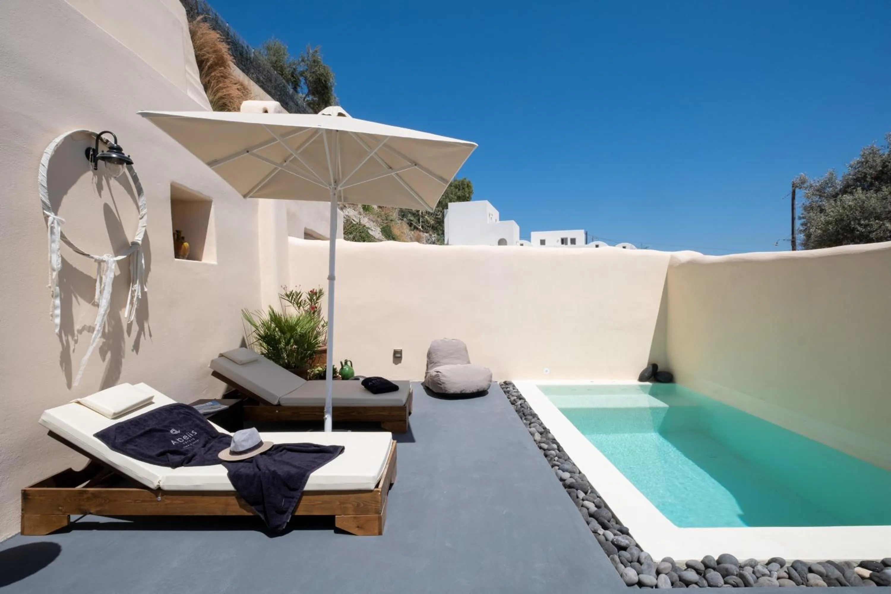 Swimming pool in Abelis Canava Luxury Suites