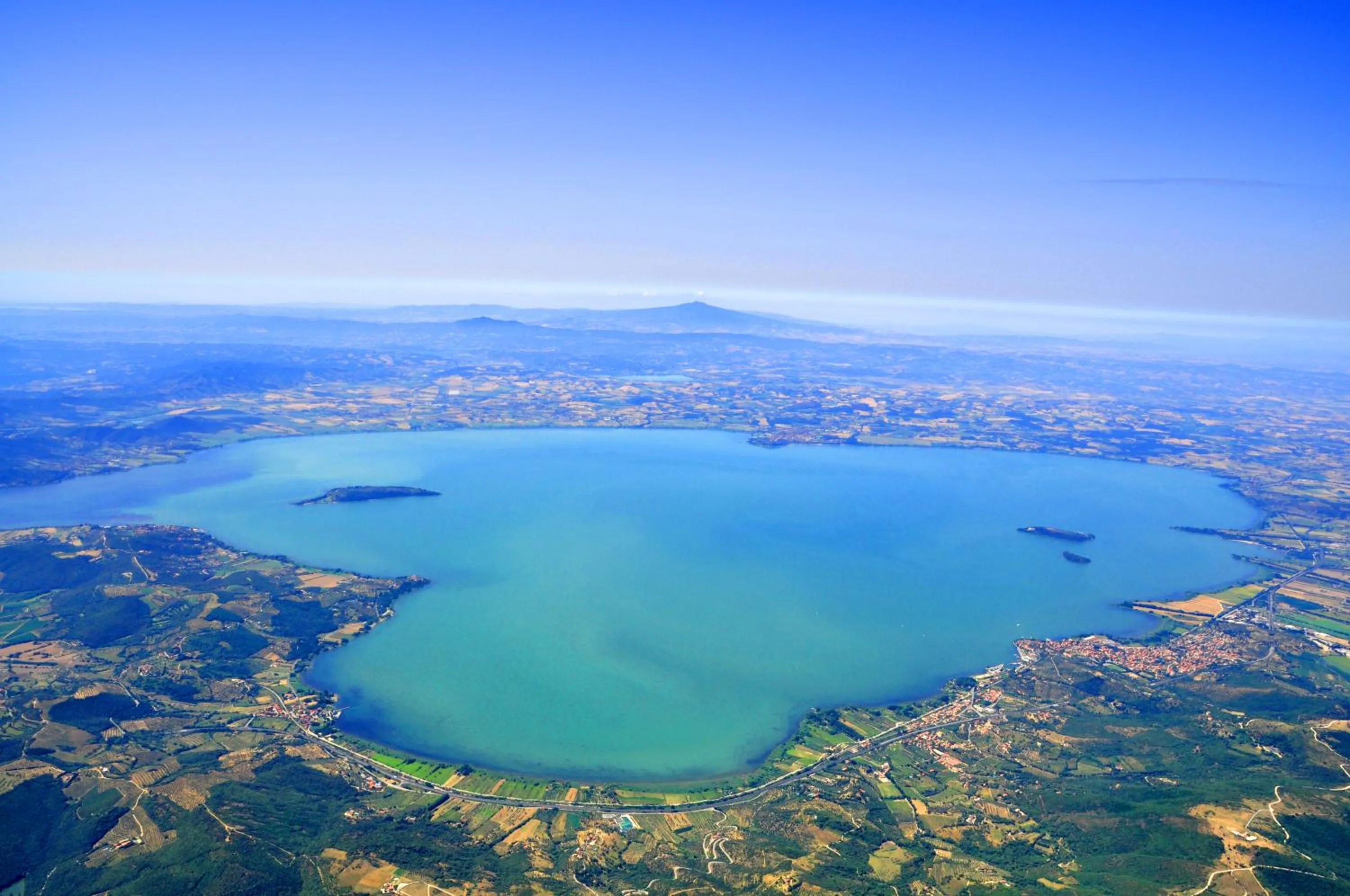 Lake view in Badiaccia Village Camping