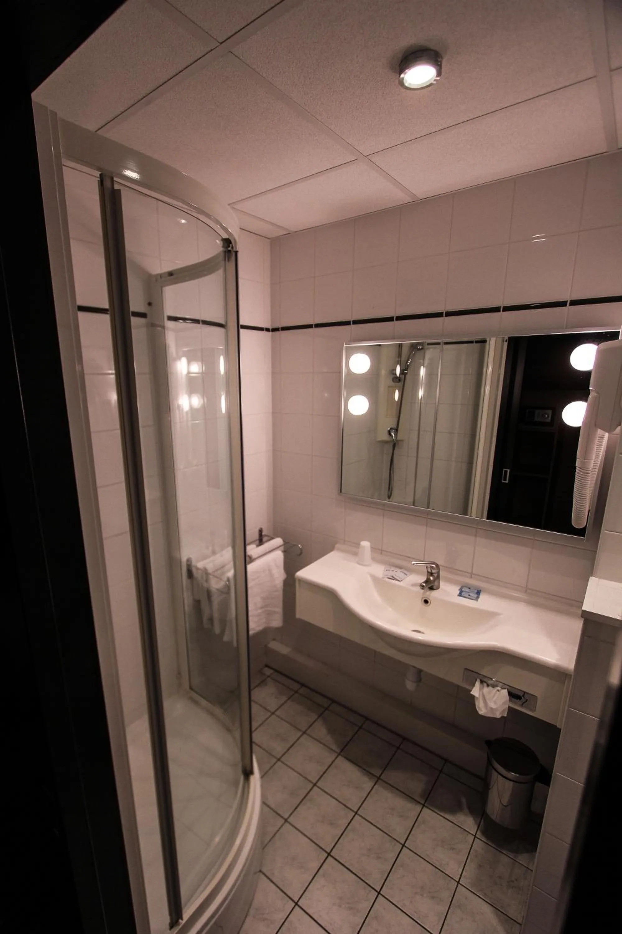 Shower in Hotel Bollaert