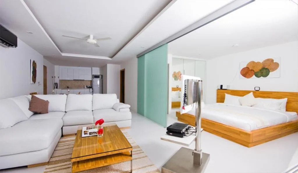 Bedroom, Bed in Code Samui Hotel