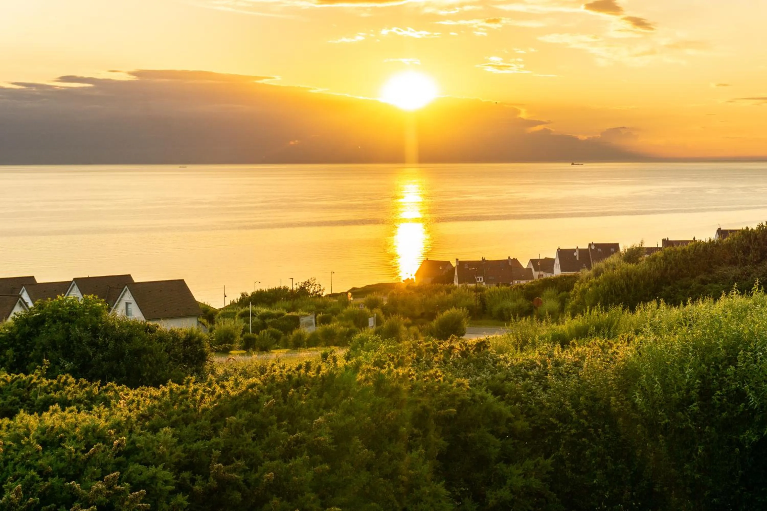 Natural landscape in Evancy Equihen-Plage