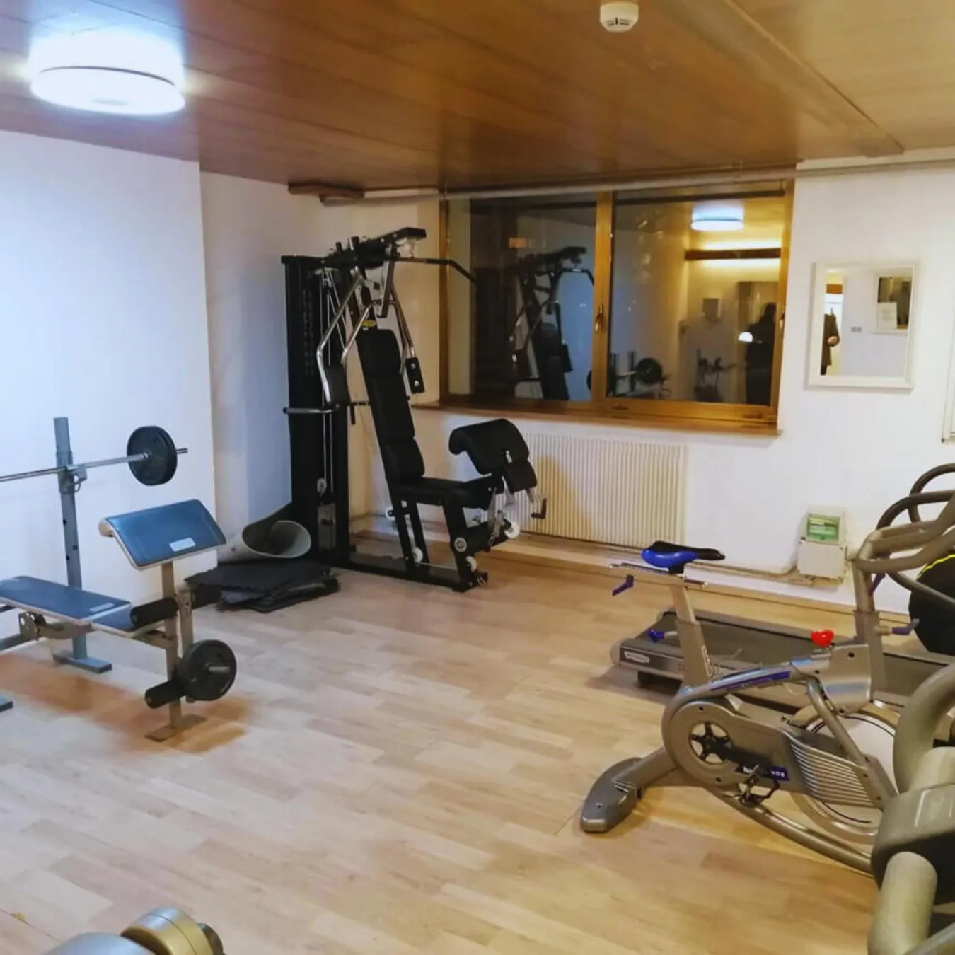 Fitness centre/facilities in Hotel Trento