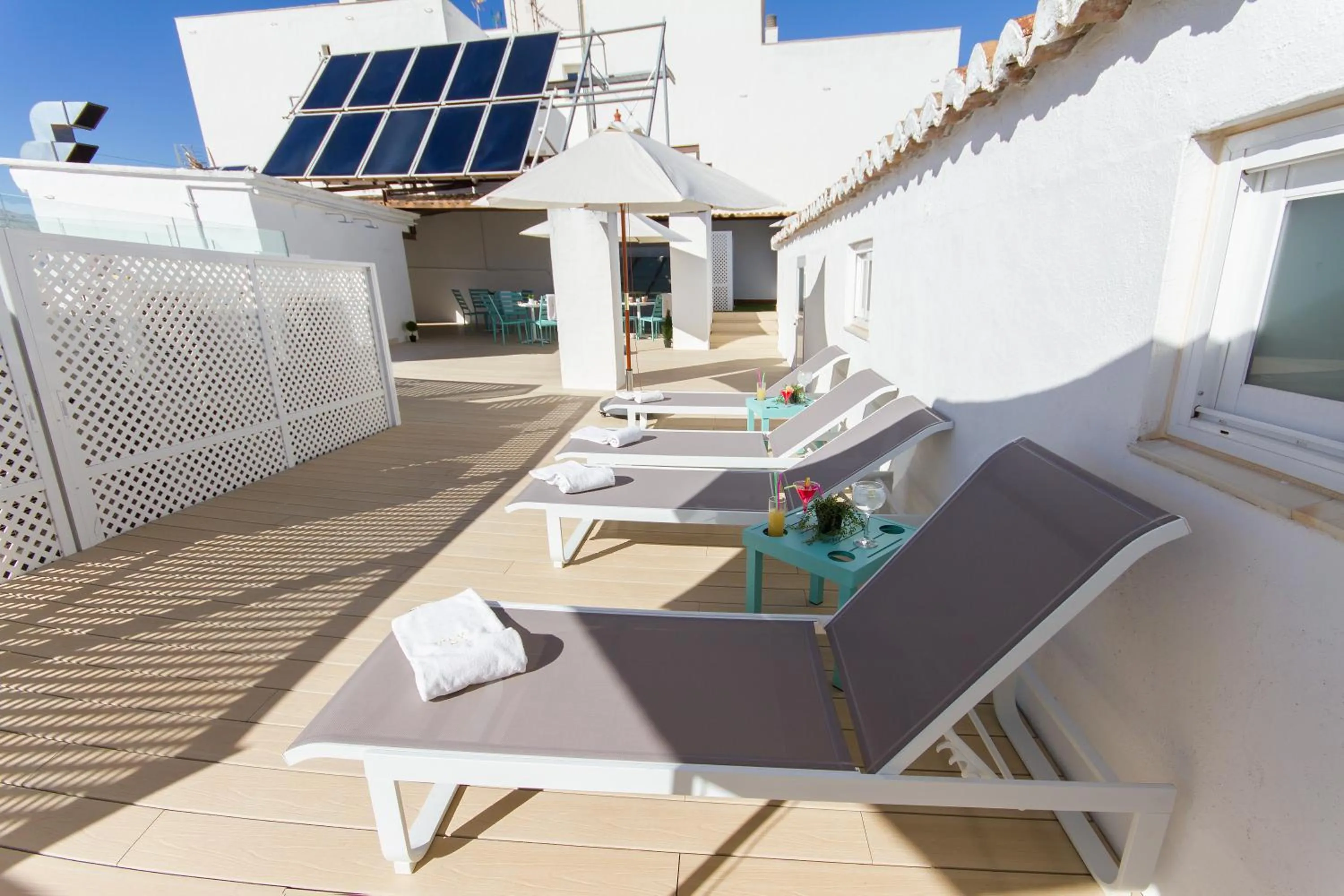 Solarium in Hotel El Tajo & SPA