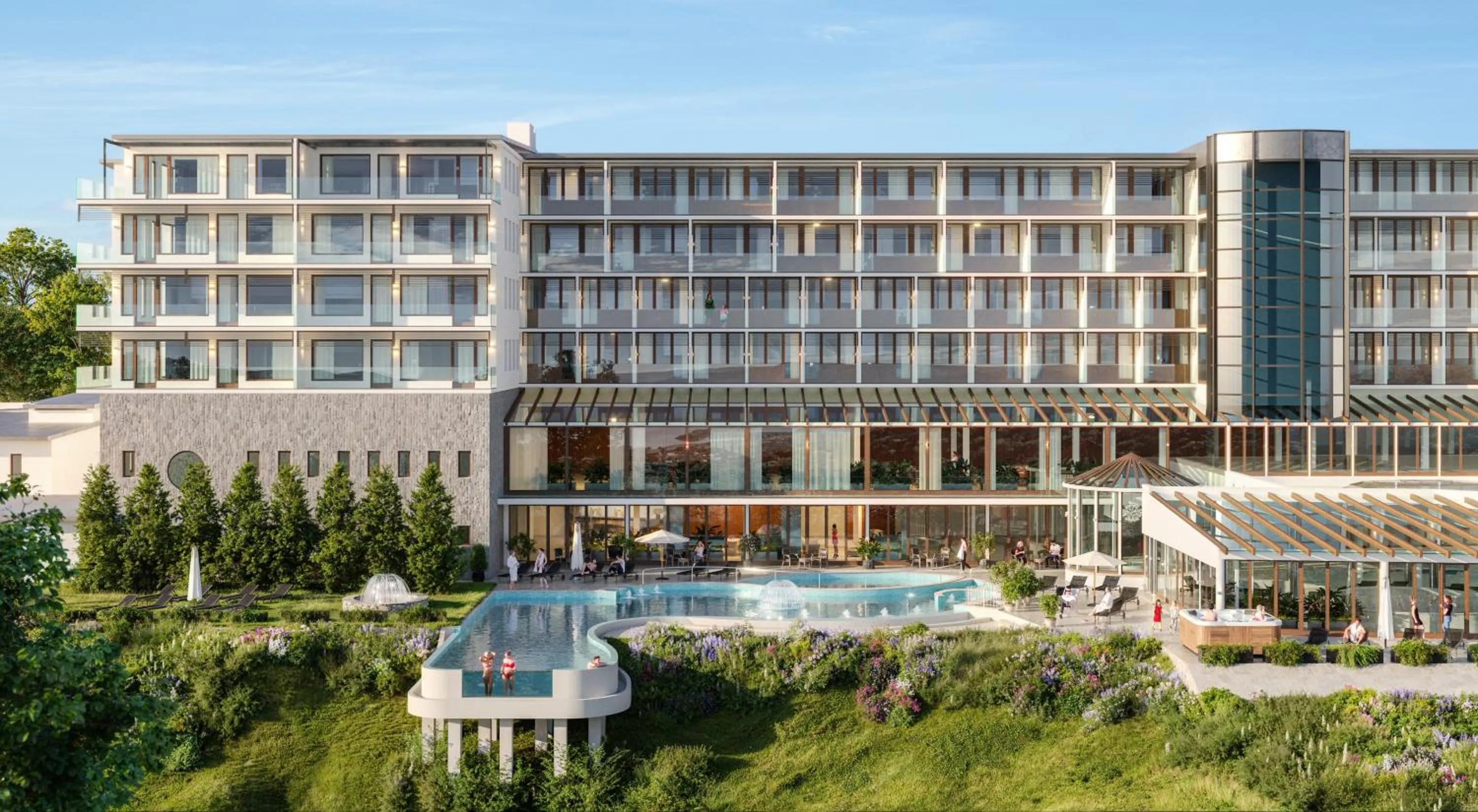 Property building in Silvanus Hotel