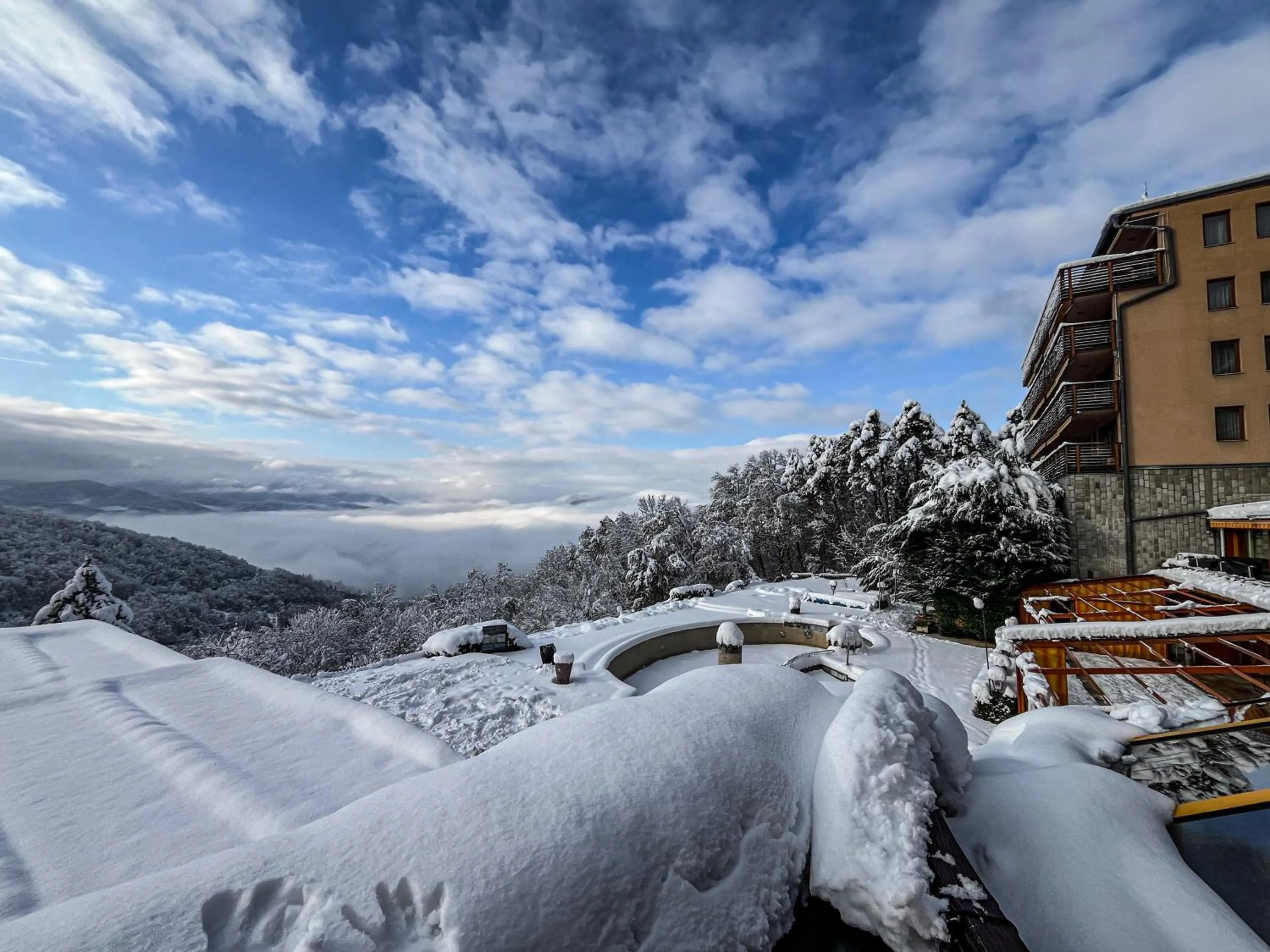 Winter in Silvanus Hotel