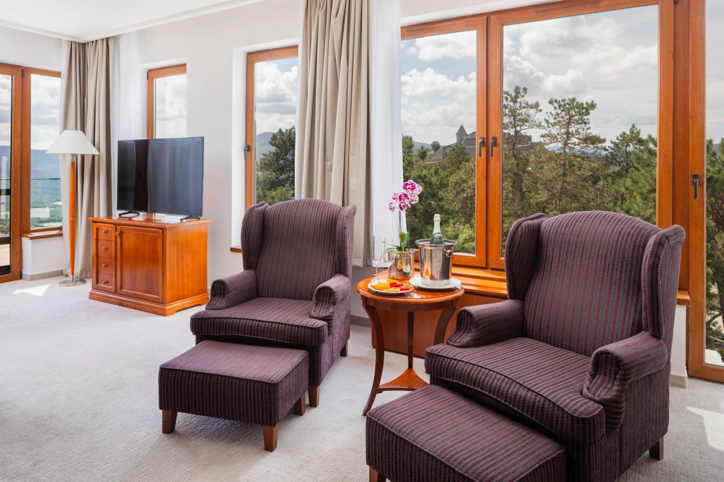 Living room in Silvanus Hotel