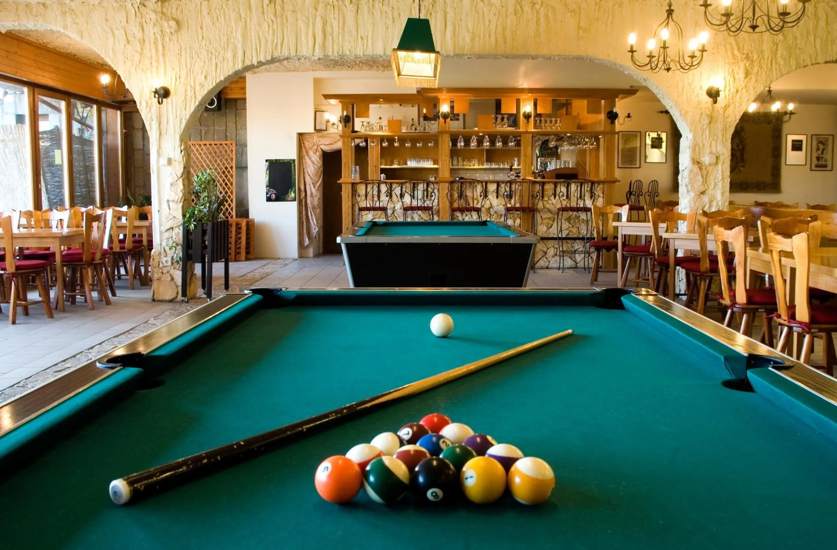 Billiard in Silvanus Hotel