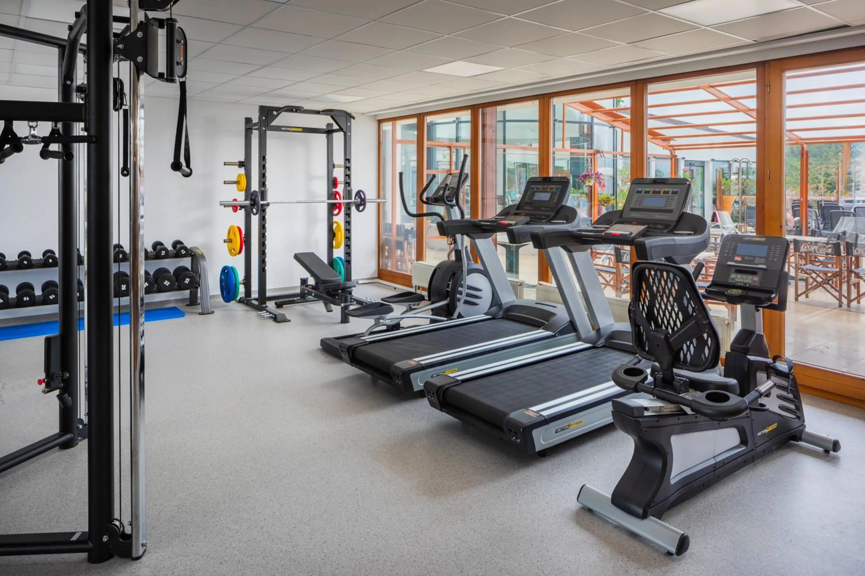 Fitness centre/facilities in Silvanus Hotel