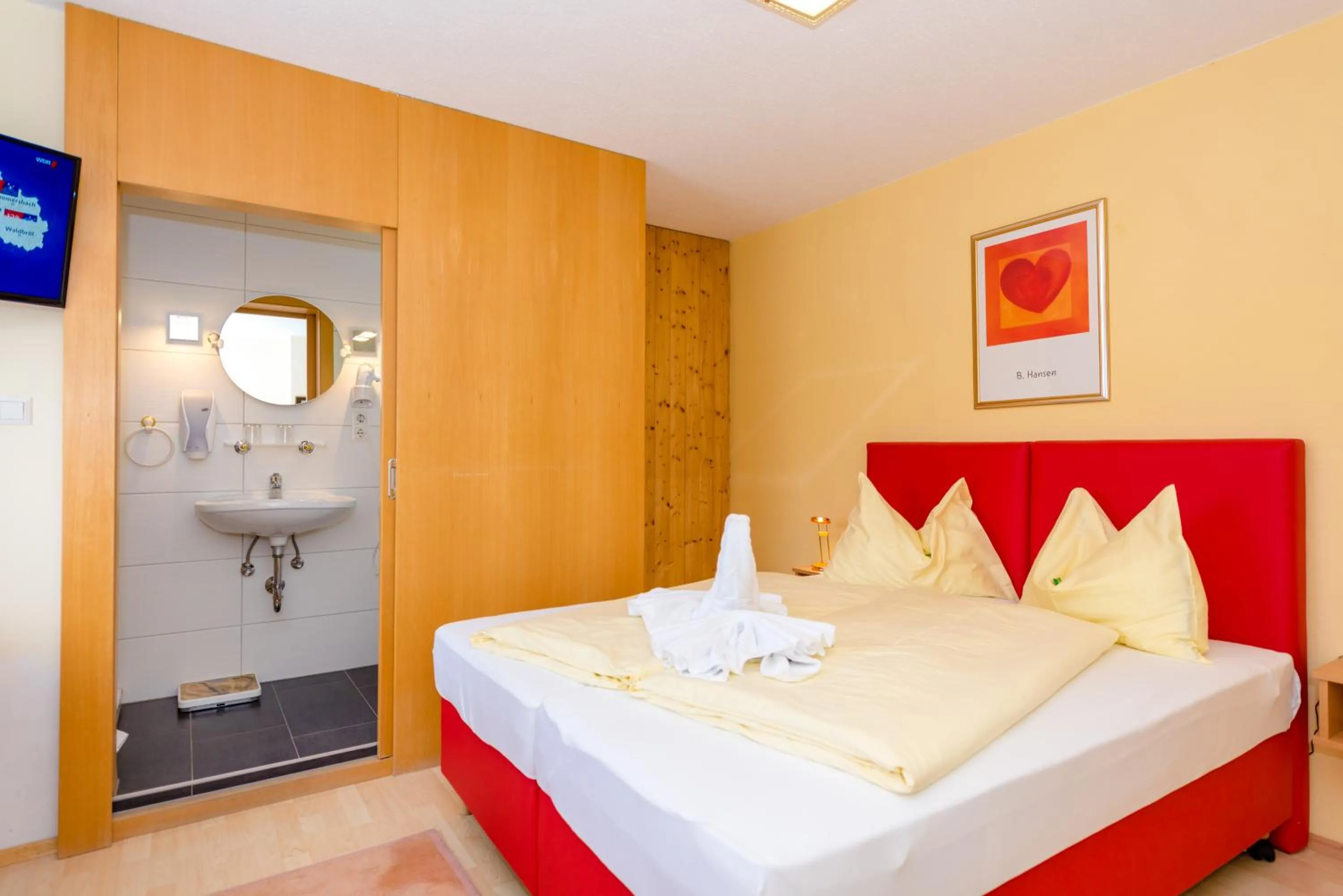 Bed in 1a Hotel Steiner