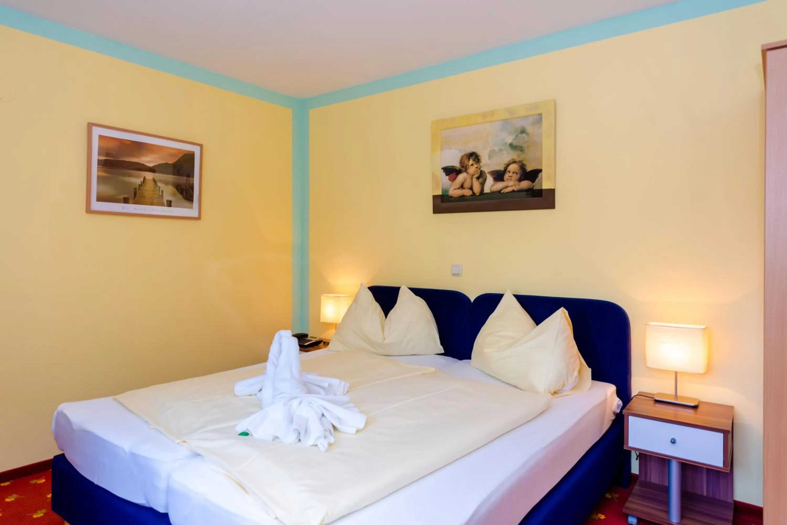 Bed in 1a Hotel Steiner