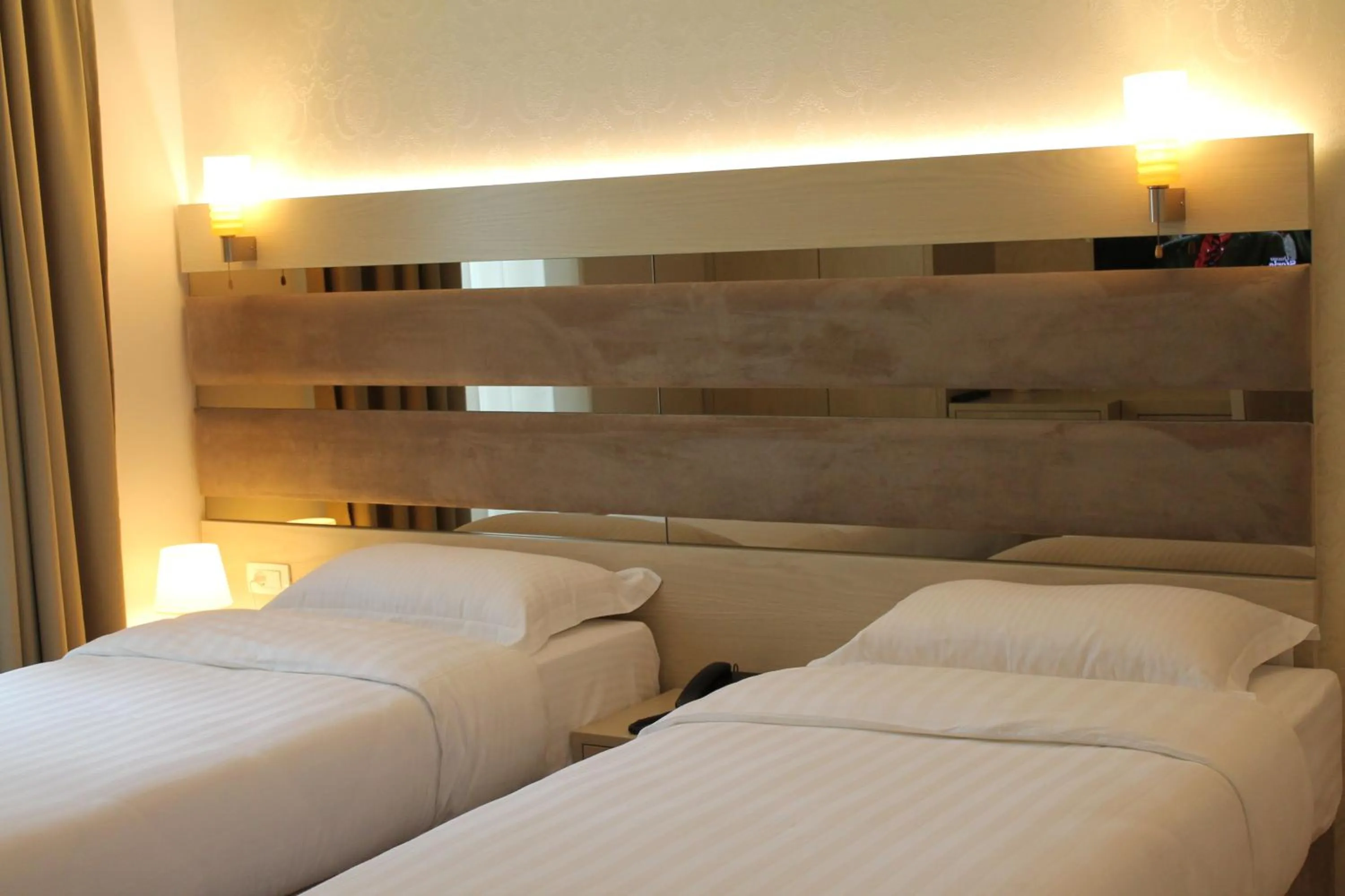 Bedroom, Bed in Capital Tirana Hotel Bruçi