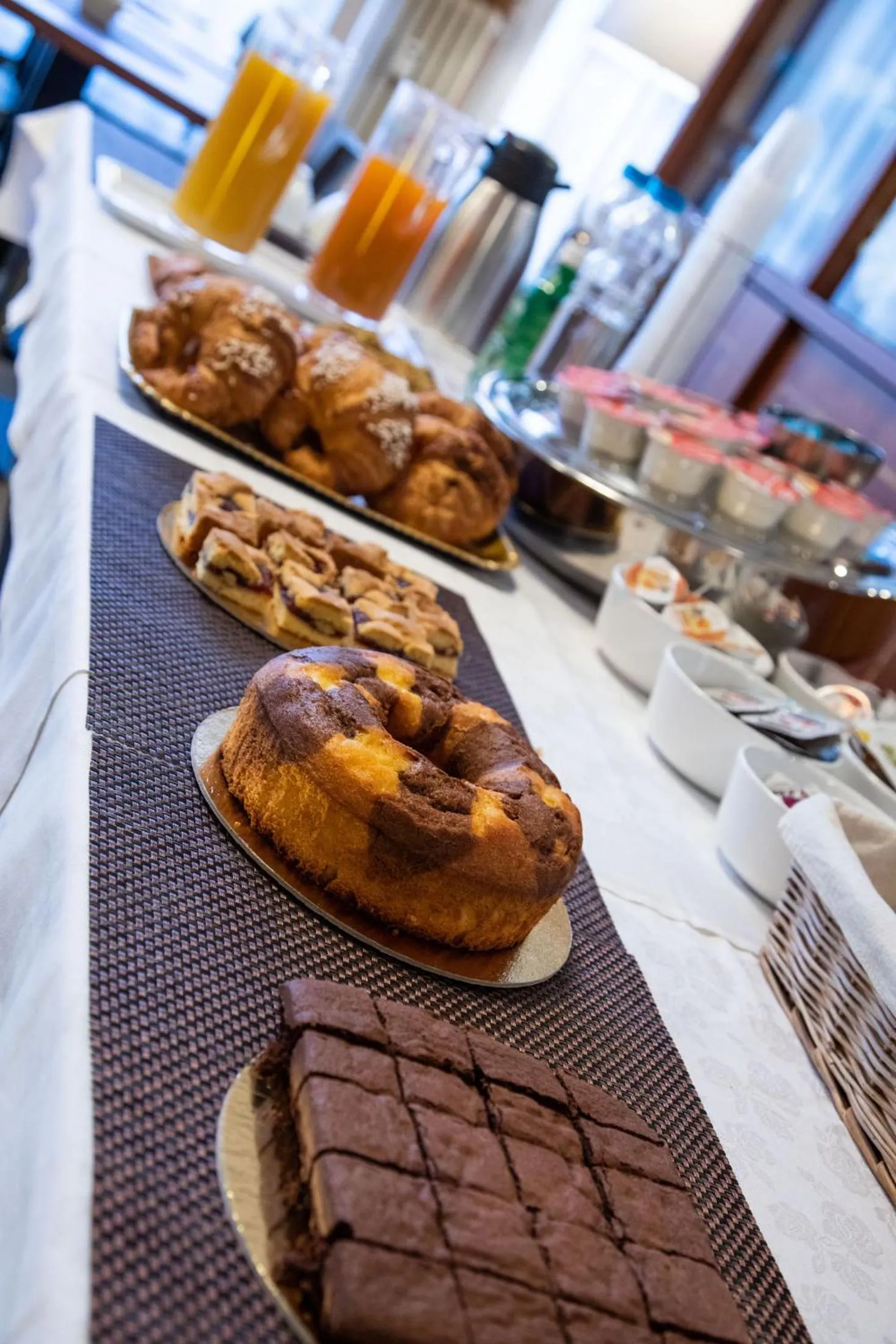 Food close-up in Hotel Excelsior Pavia