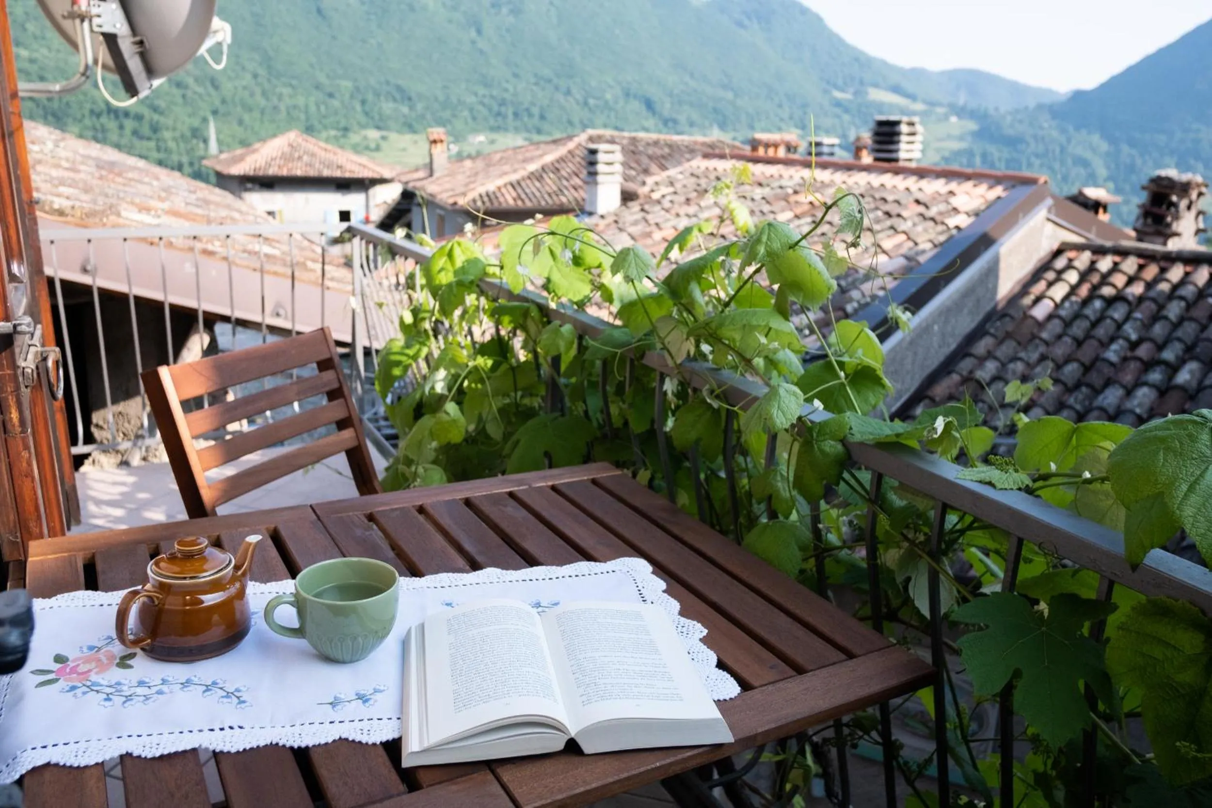 Balcony/Terrace in Locanda Genzianella
