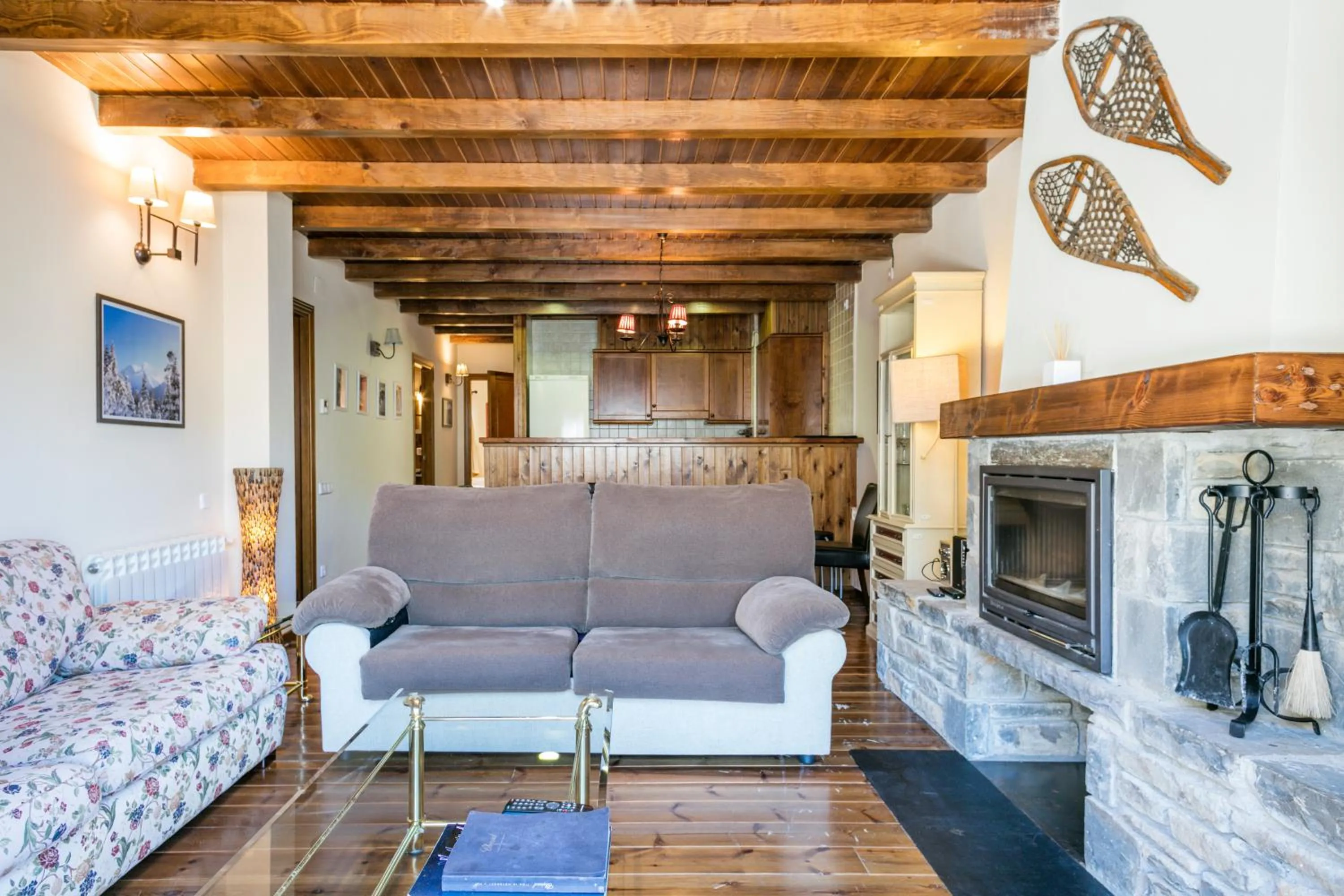 Living room in Baqueira Apartamentos Cota 1700 a pie de pistas