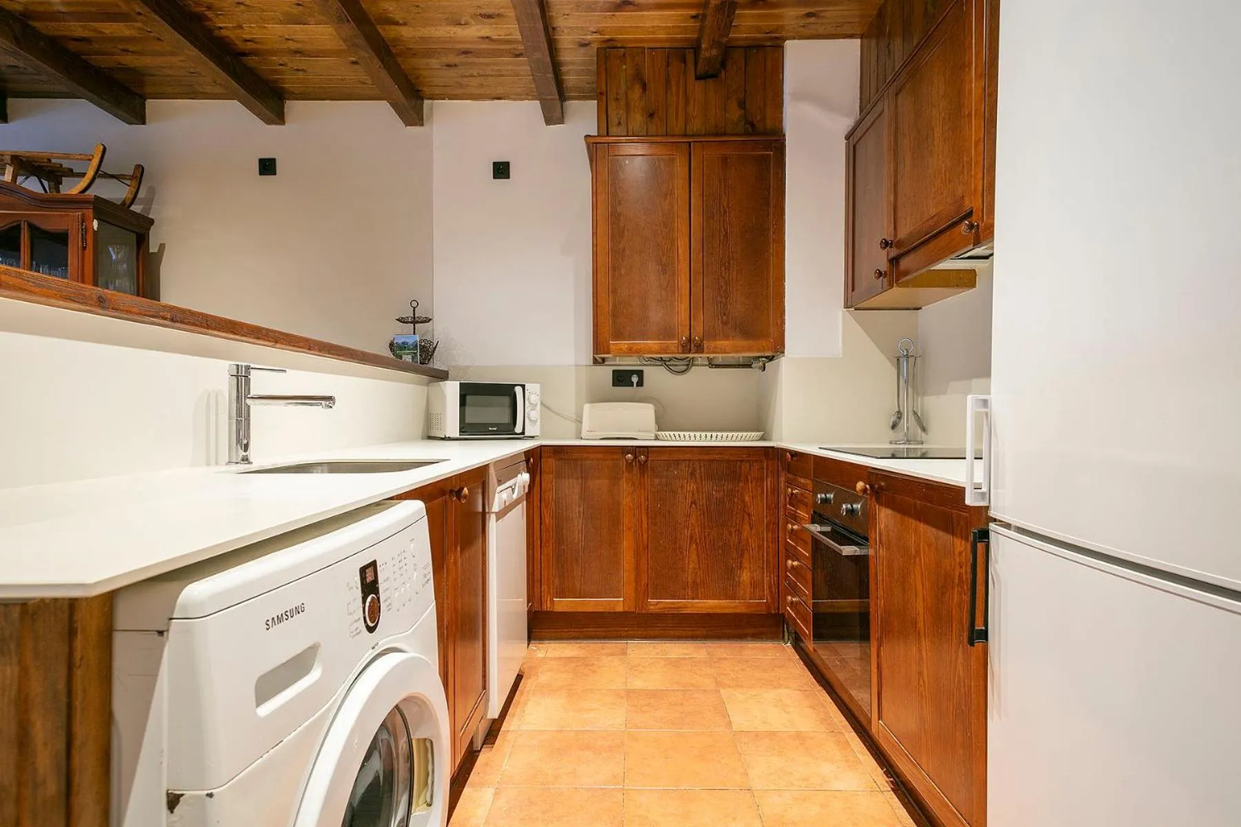 Kitchen or kitchenette in Baqueira Apartamentos Cota 1700 a pie de pistas
