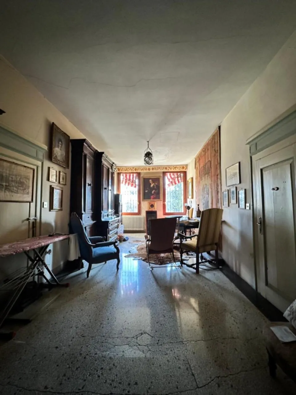 Decorative detail in B&B Villa Gradenigo