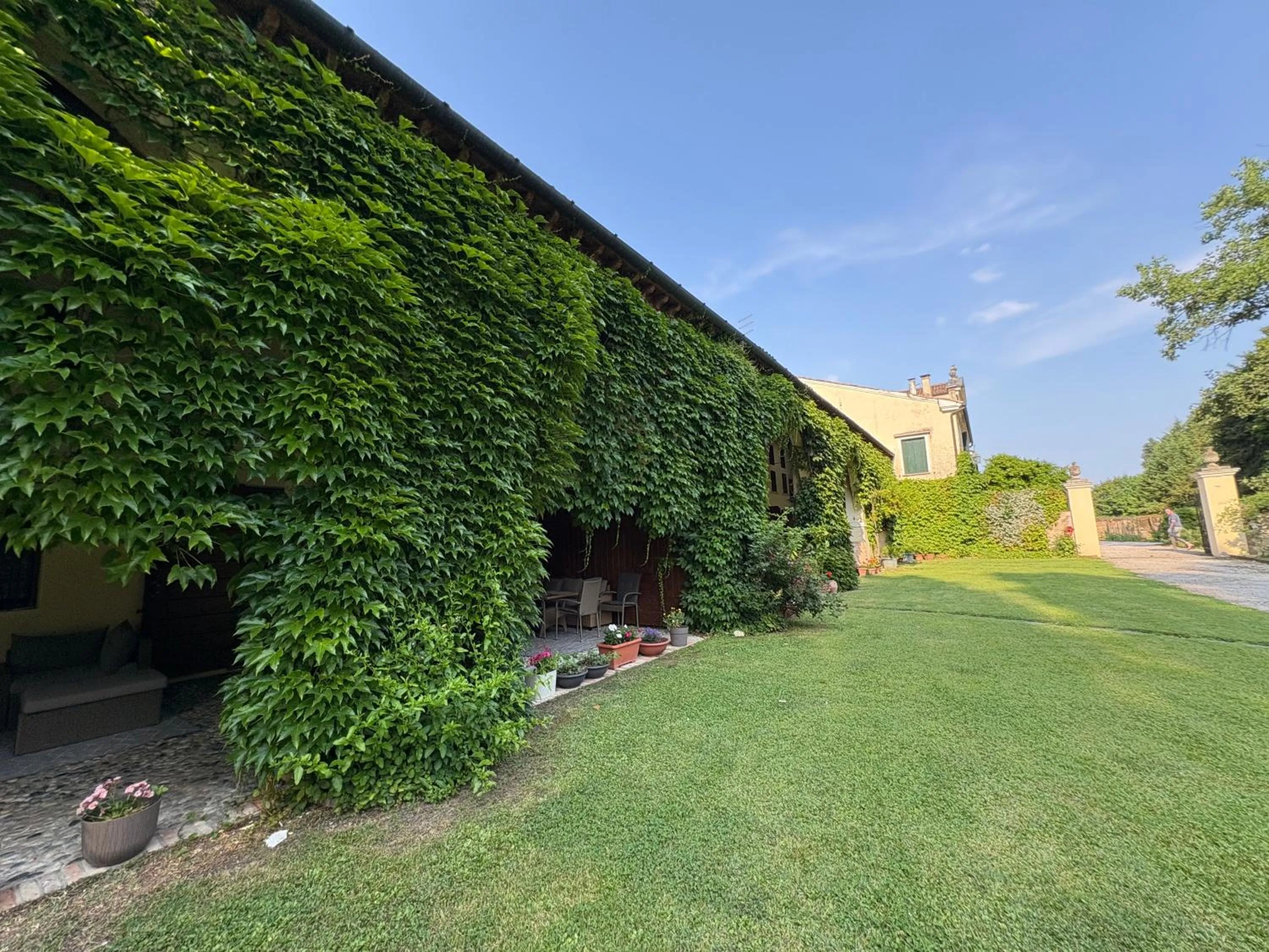 Garden view in B&B Villa Gradenigo