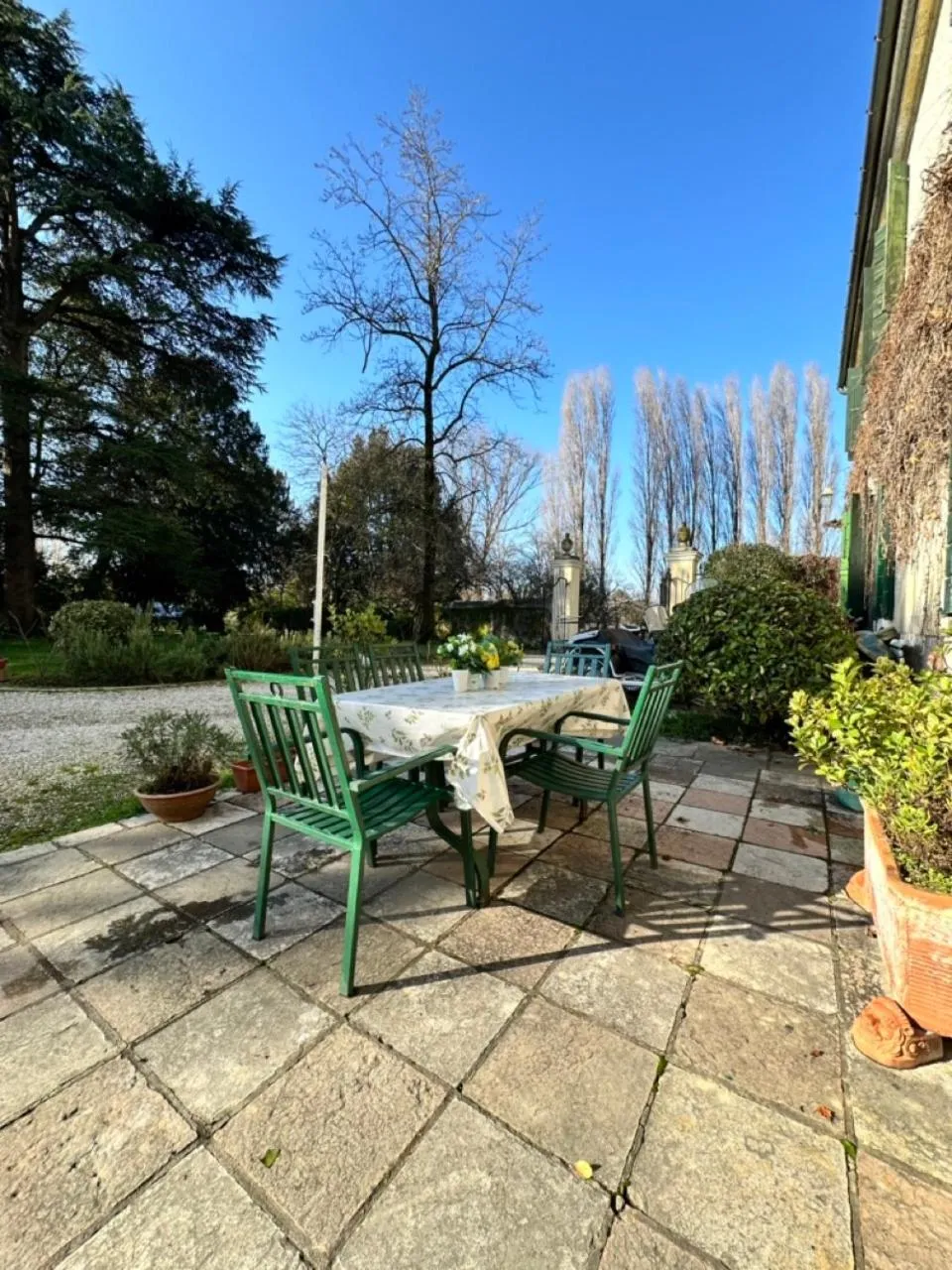 Garden in B&B Villa Gradenigo