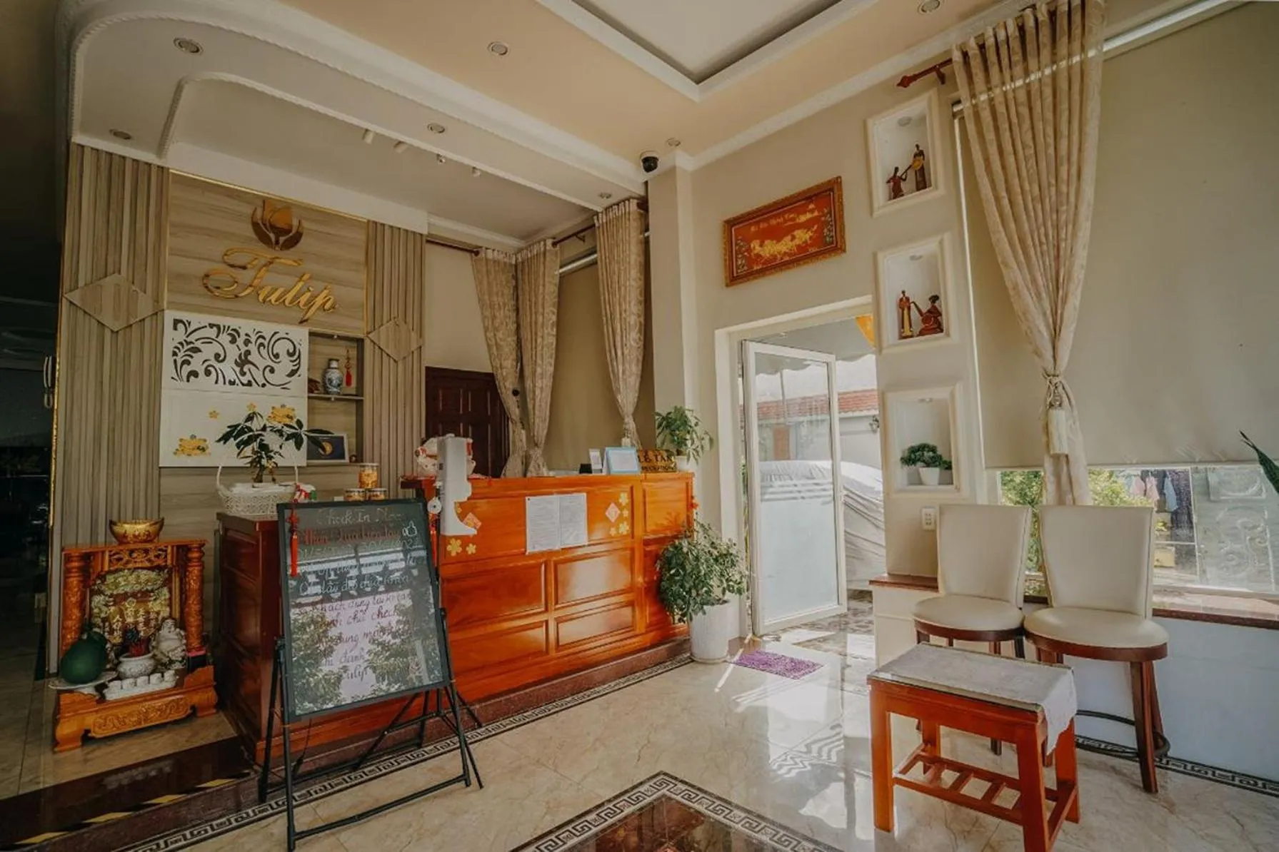 Lobby or reception in Tulip Hotel